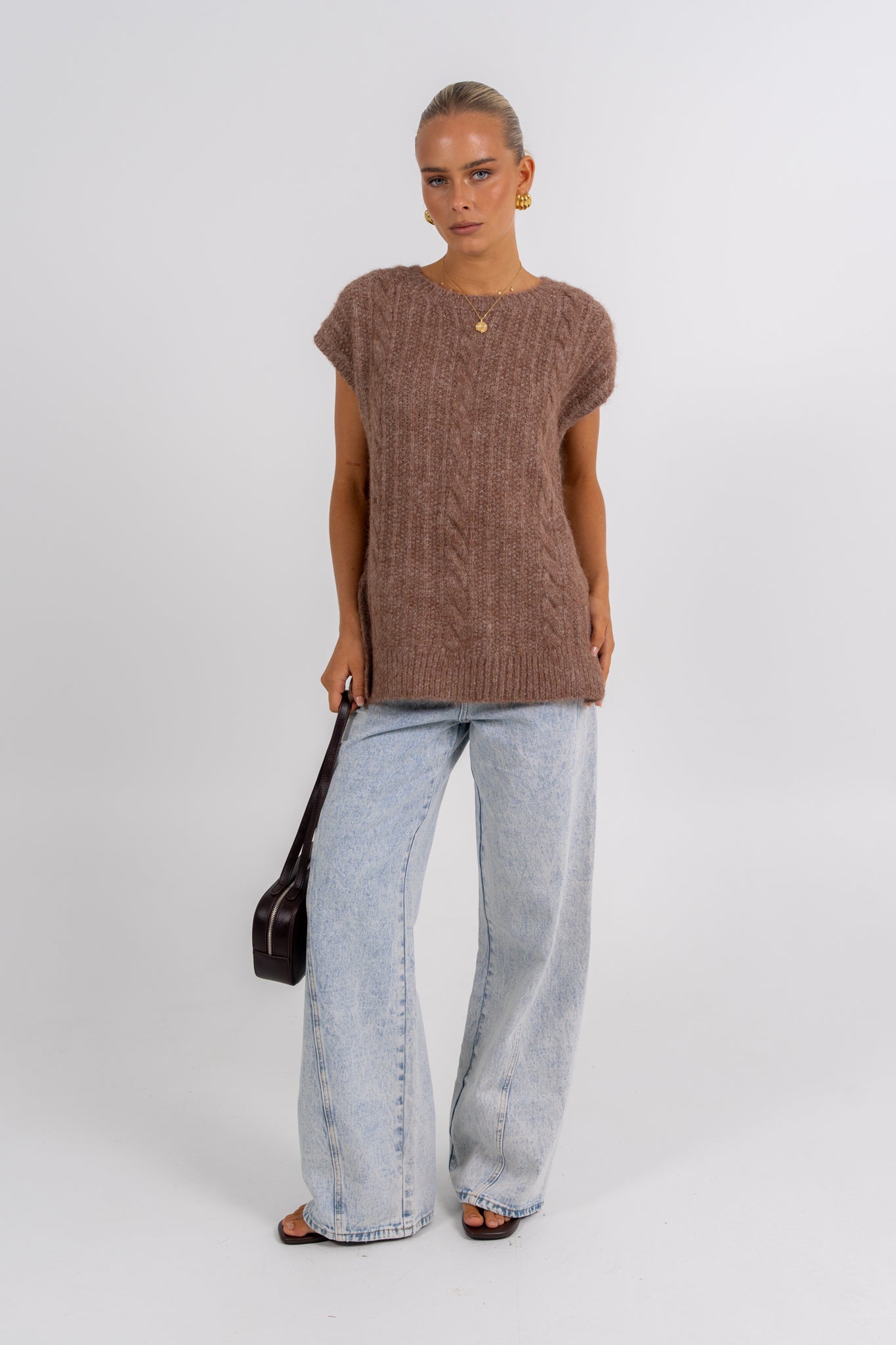 Xandra Knit Mocha