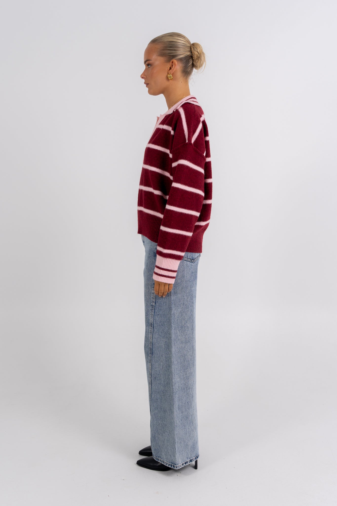 Alex Jumper Burgundy