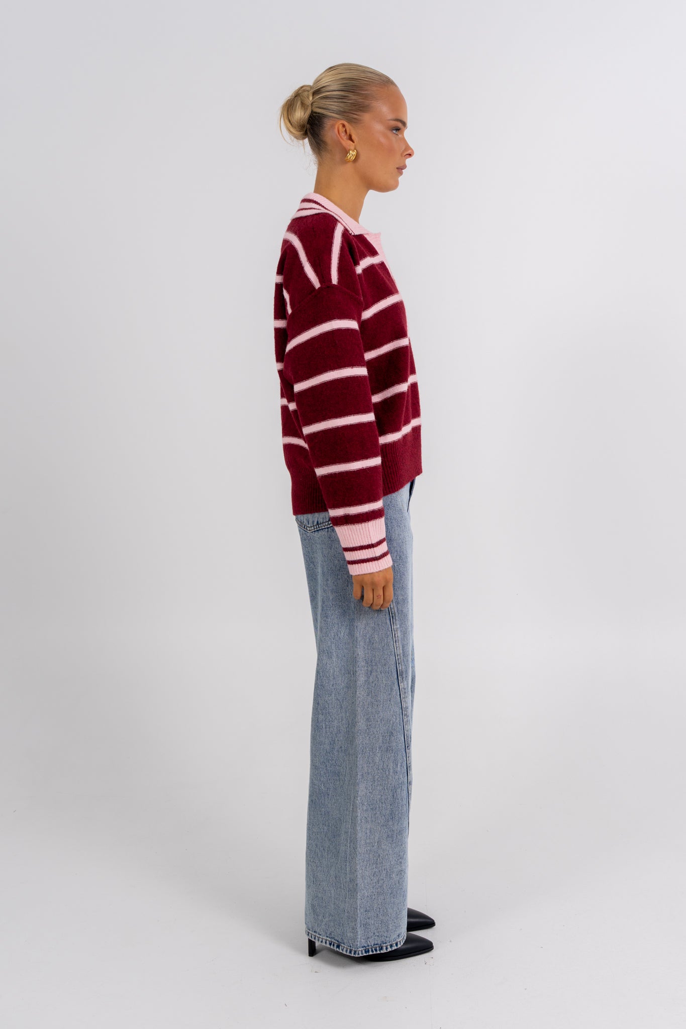 Alex Jumper Burgundy