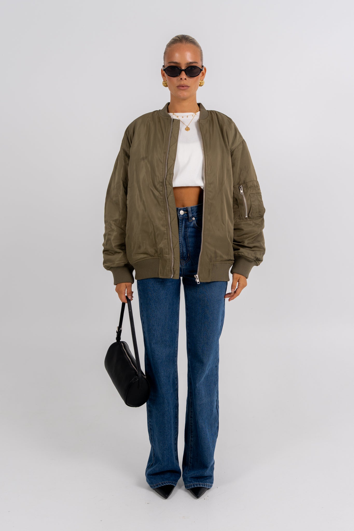 Estar Bomber Jacket Khaki