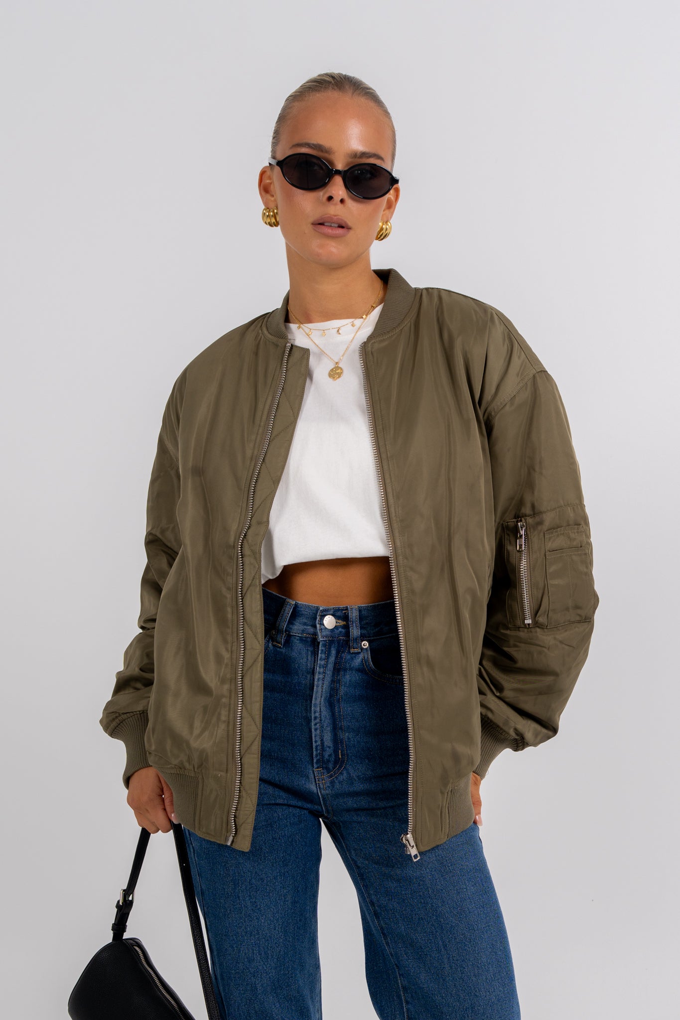Estar Bomber Jacket Khaki