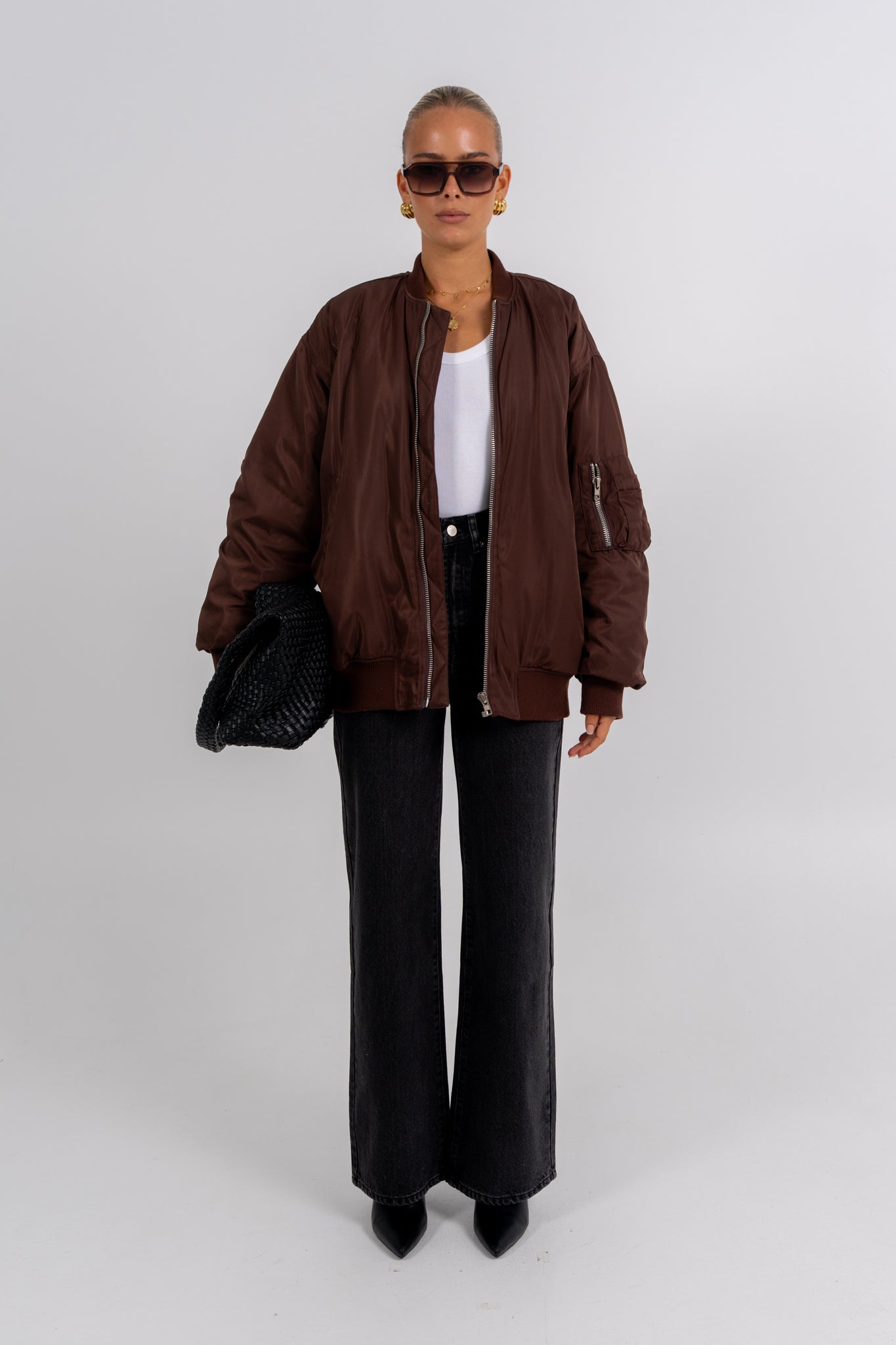 Estar Bomber Jacket Chocolate