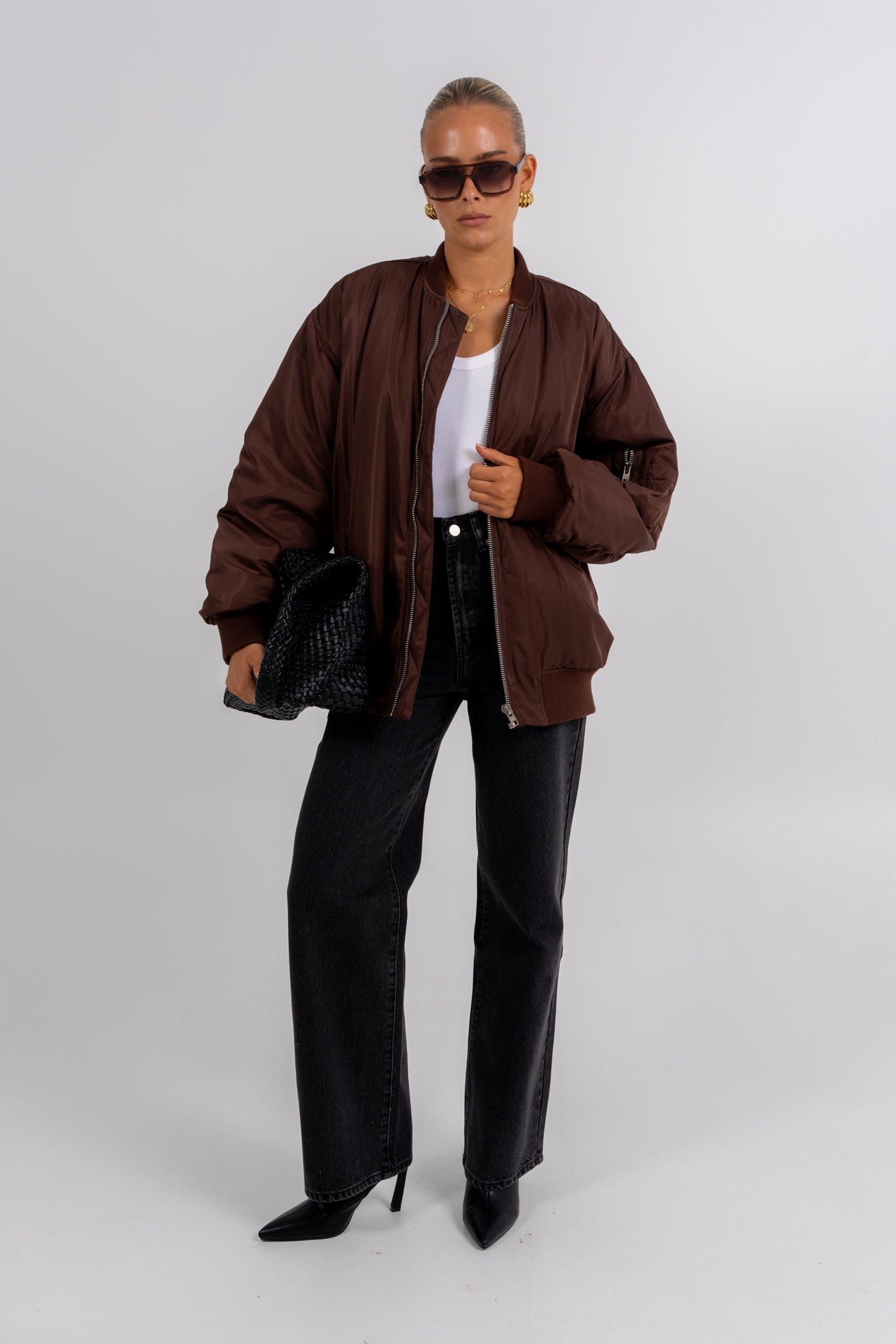 Estar Bomber Jacket Chocolate