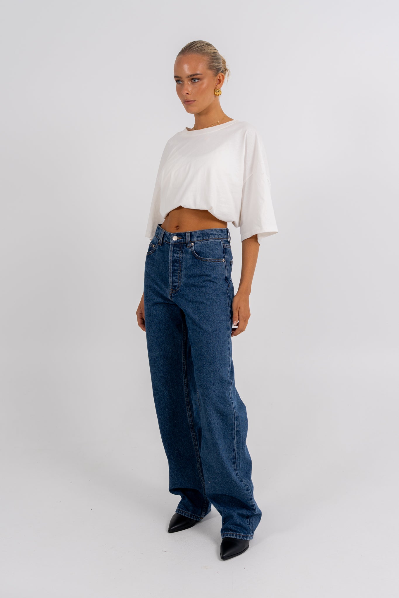 Embley Slim Leg Jean Dark Vintage