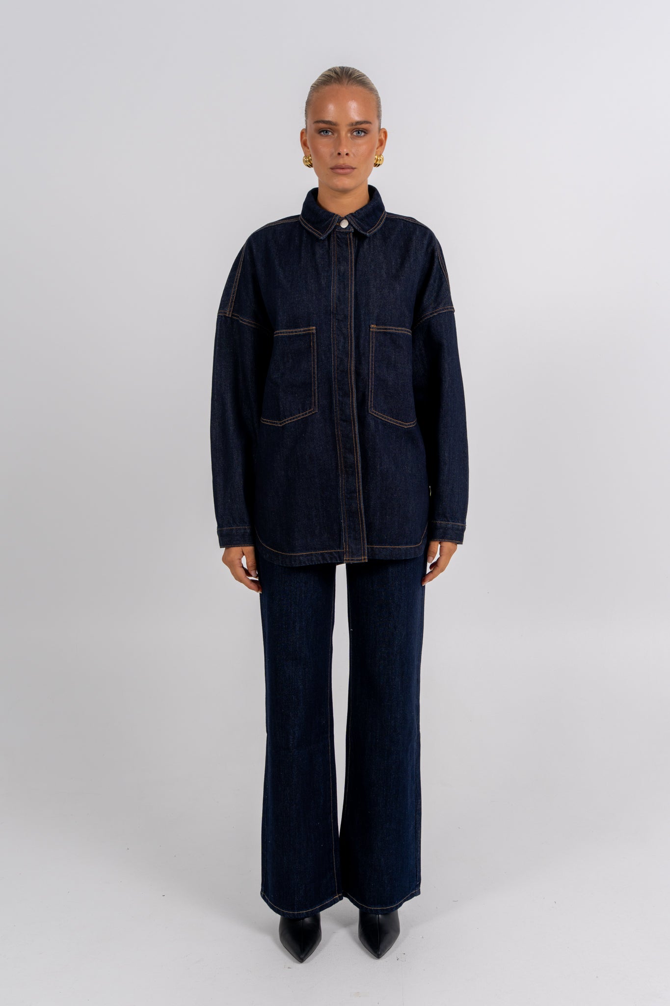 Ilou Denim Shirt Indigo