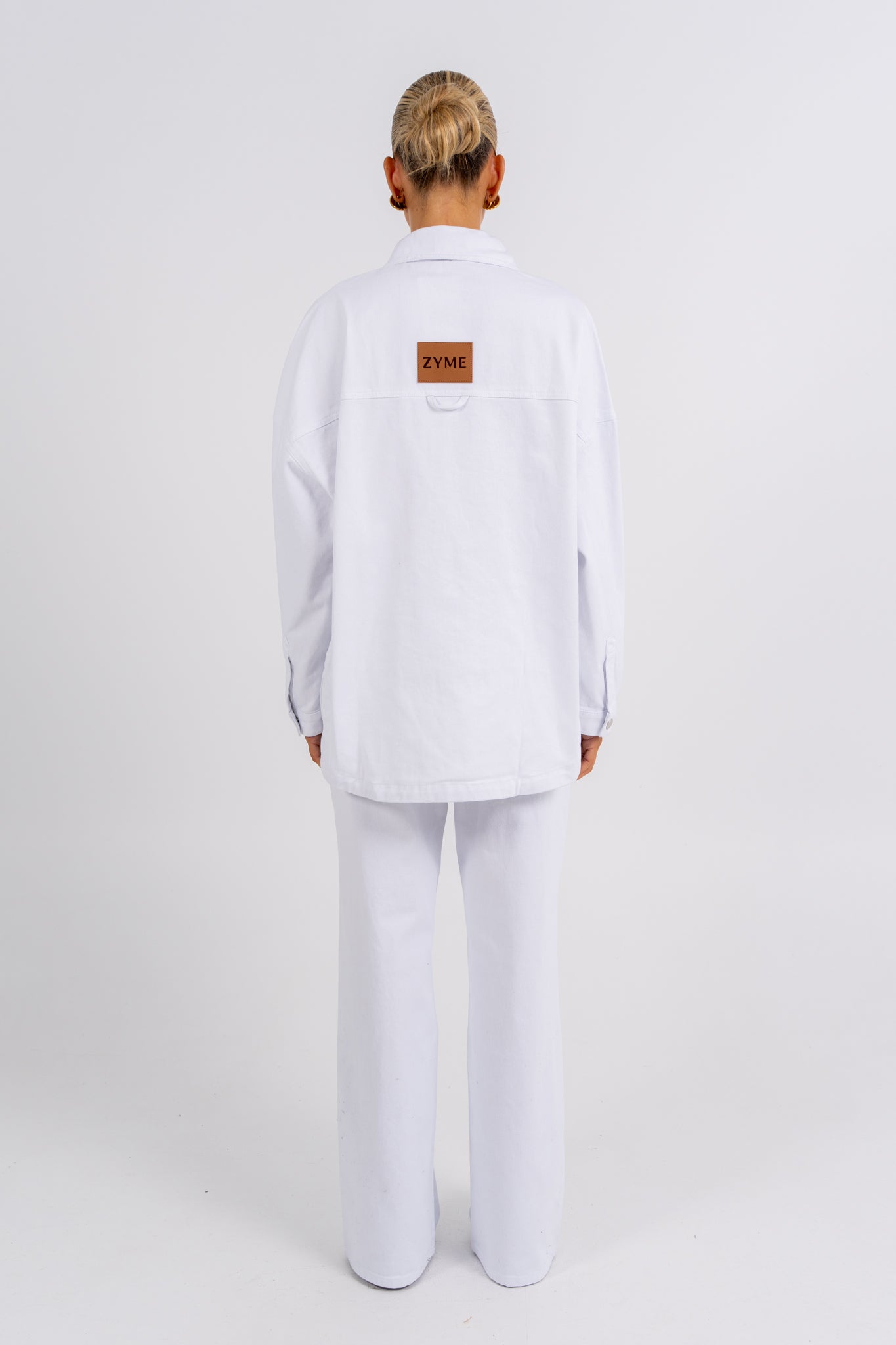 Ilou Denim Shirt White