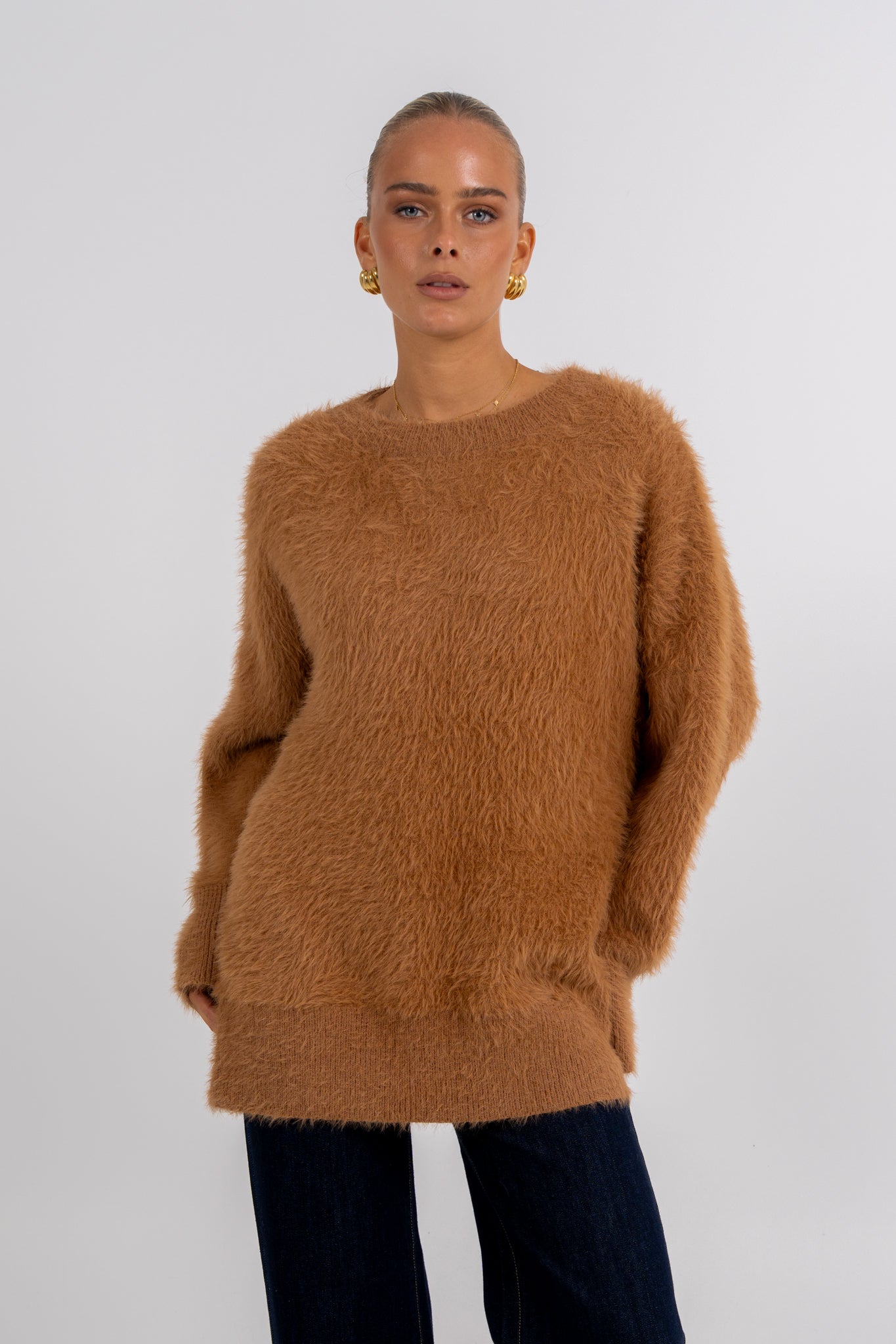 Willow Knit Jumper Tan