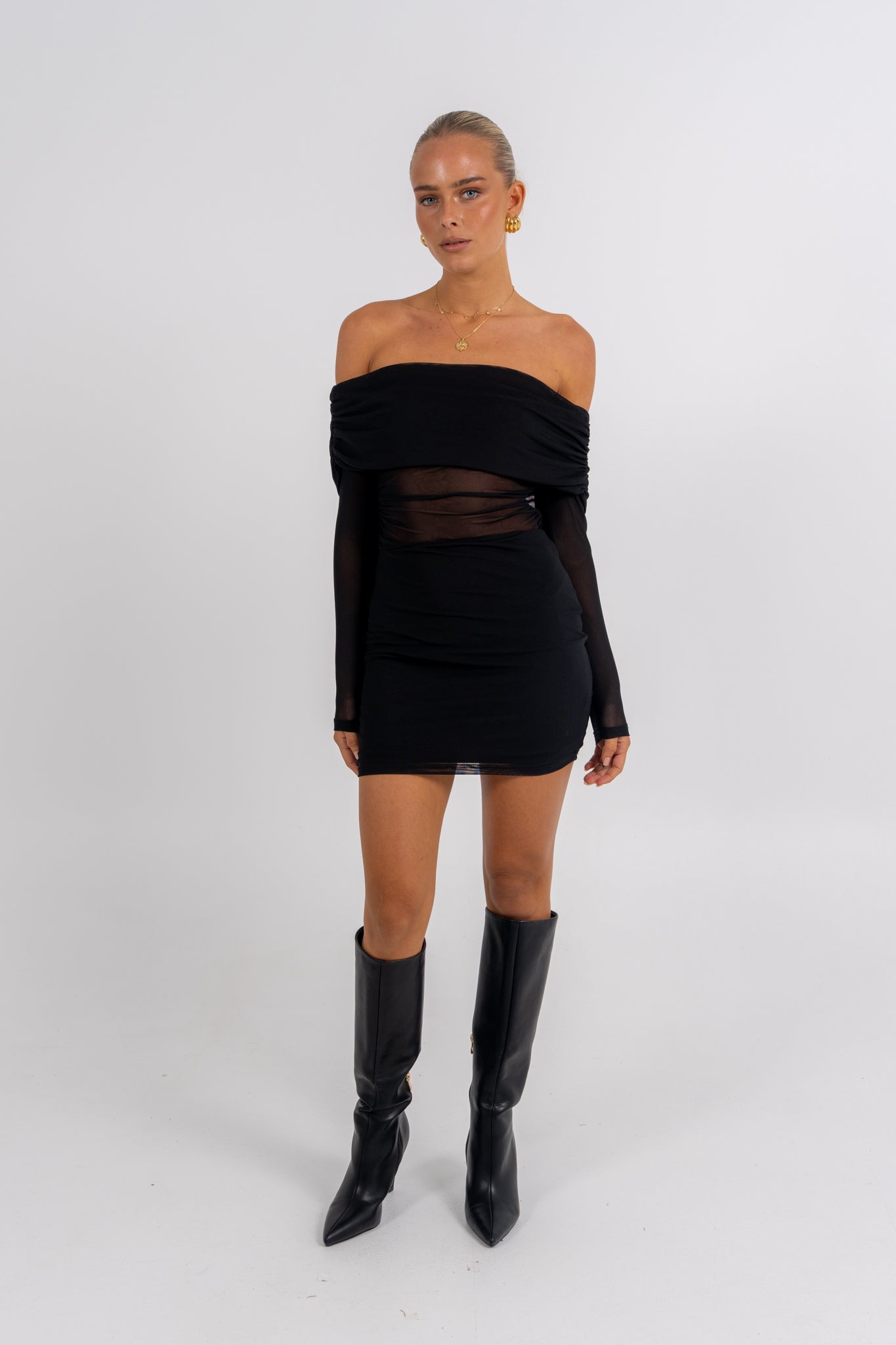 Irea Mini Dress Black