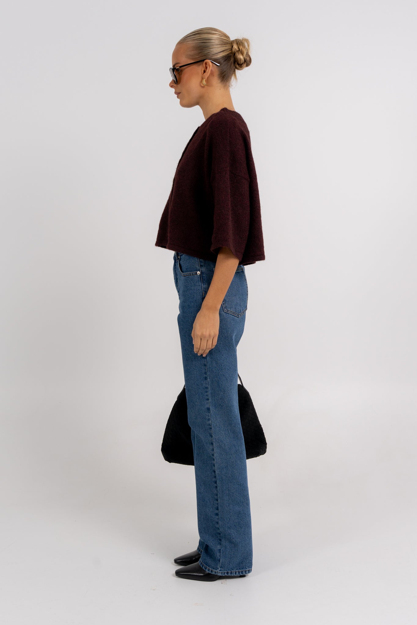 Dallas Cardigan Burgundy