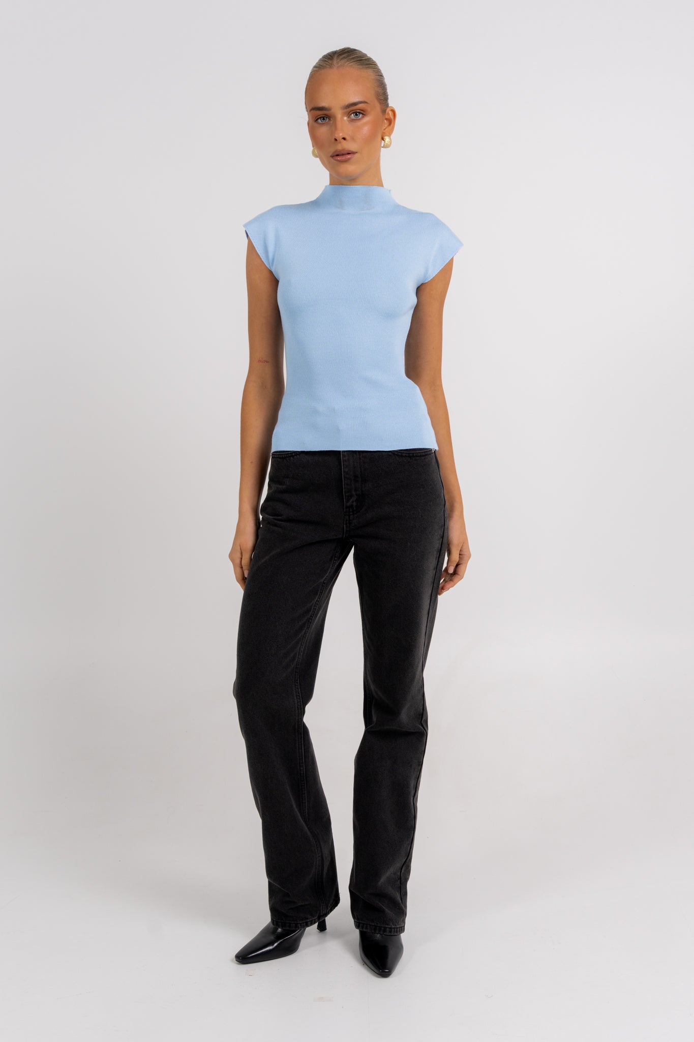 Darragh Top Baby Blue