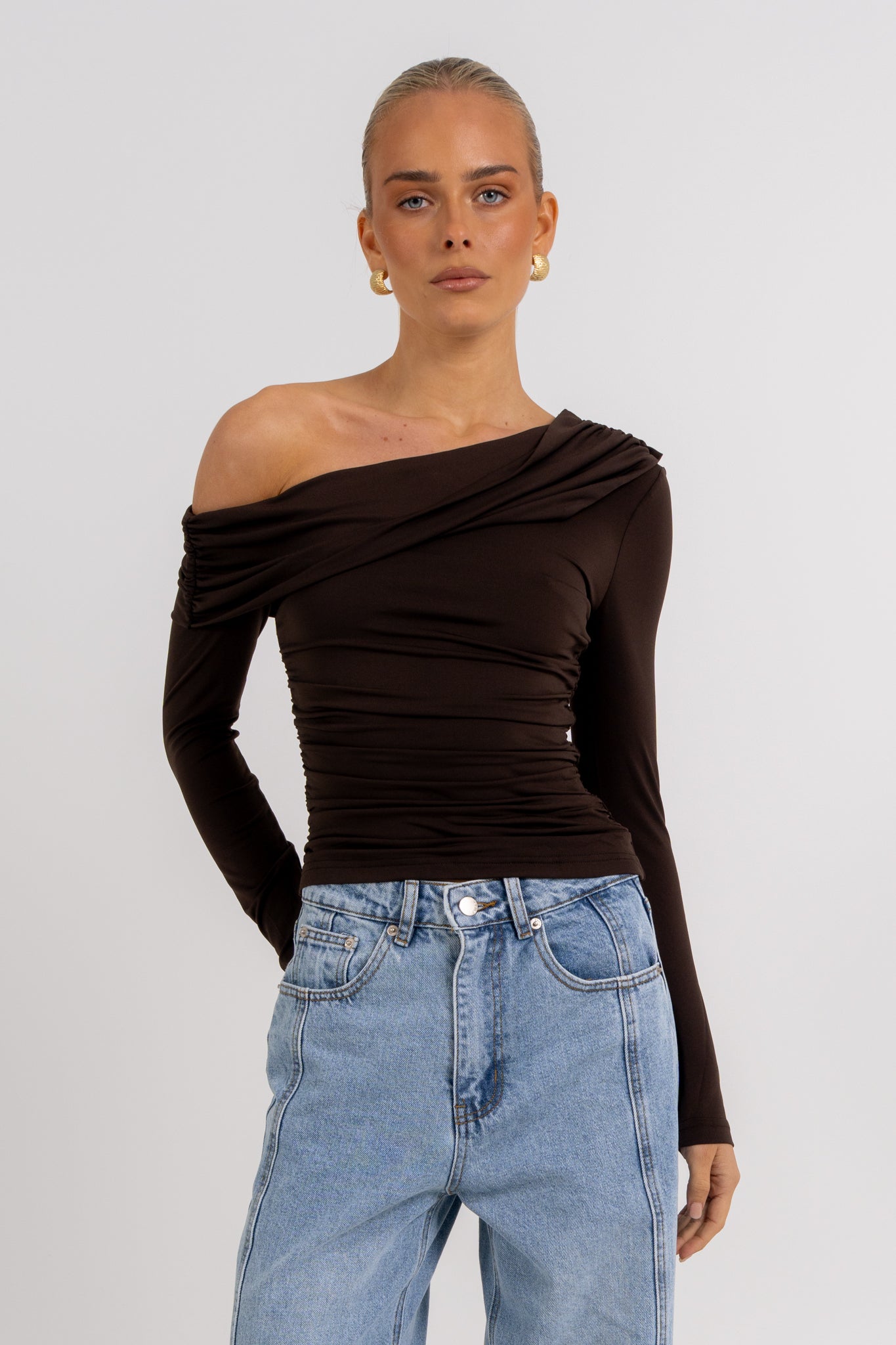 Xylia Top Dark Espresso