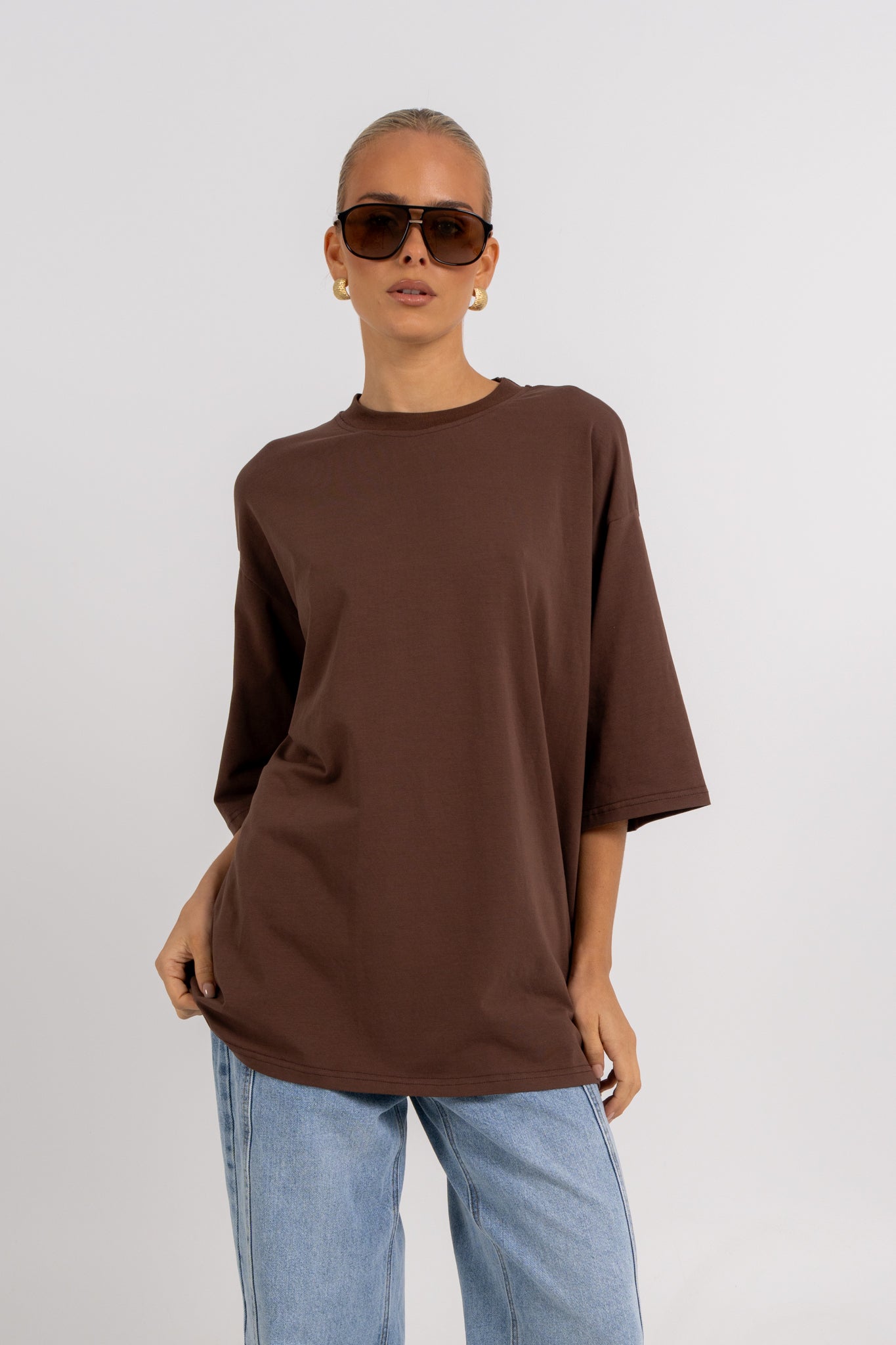 PRE ORDER Ariana Tee Chocolate