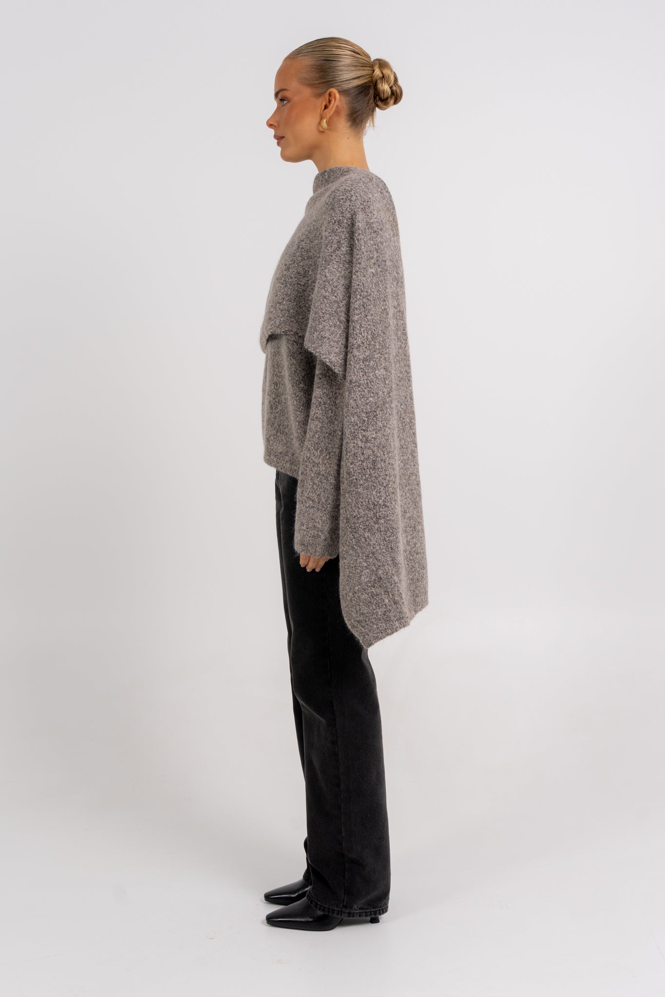 Filip Knit Grey Marle