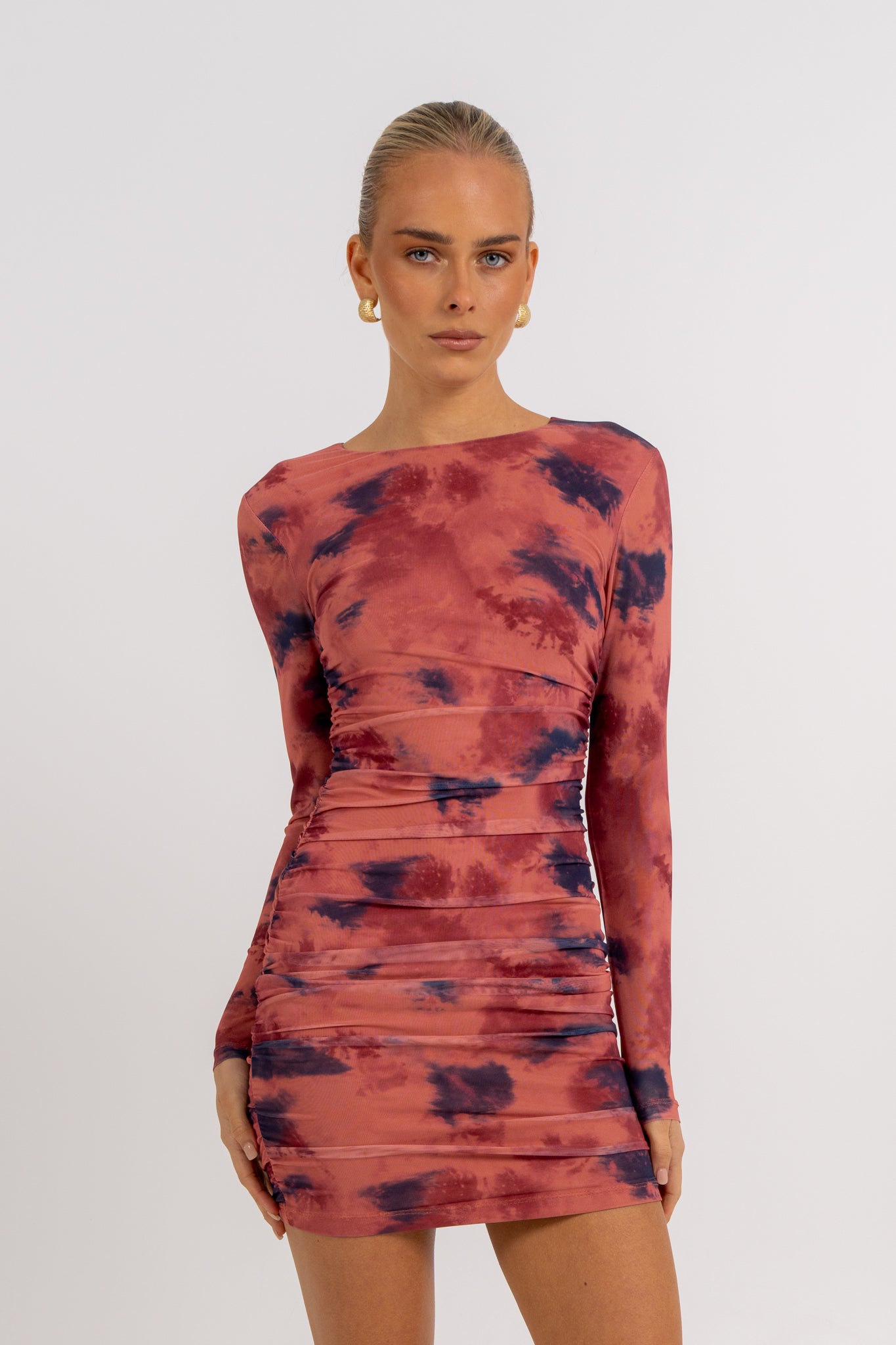 Willora Dress Rust Ink