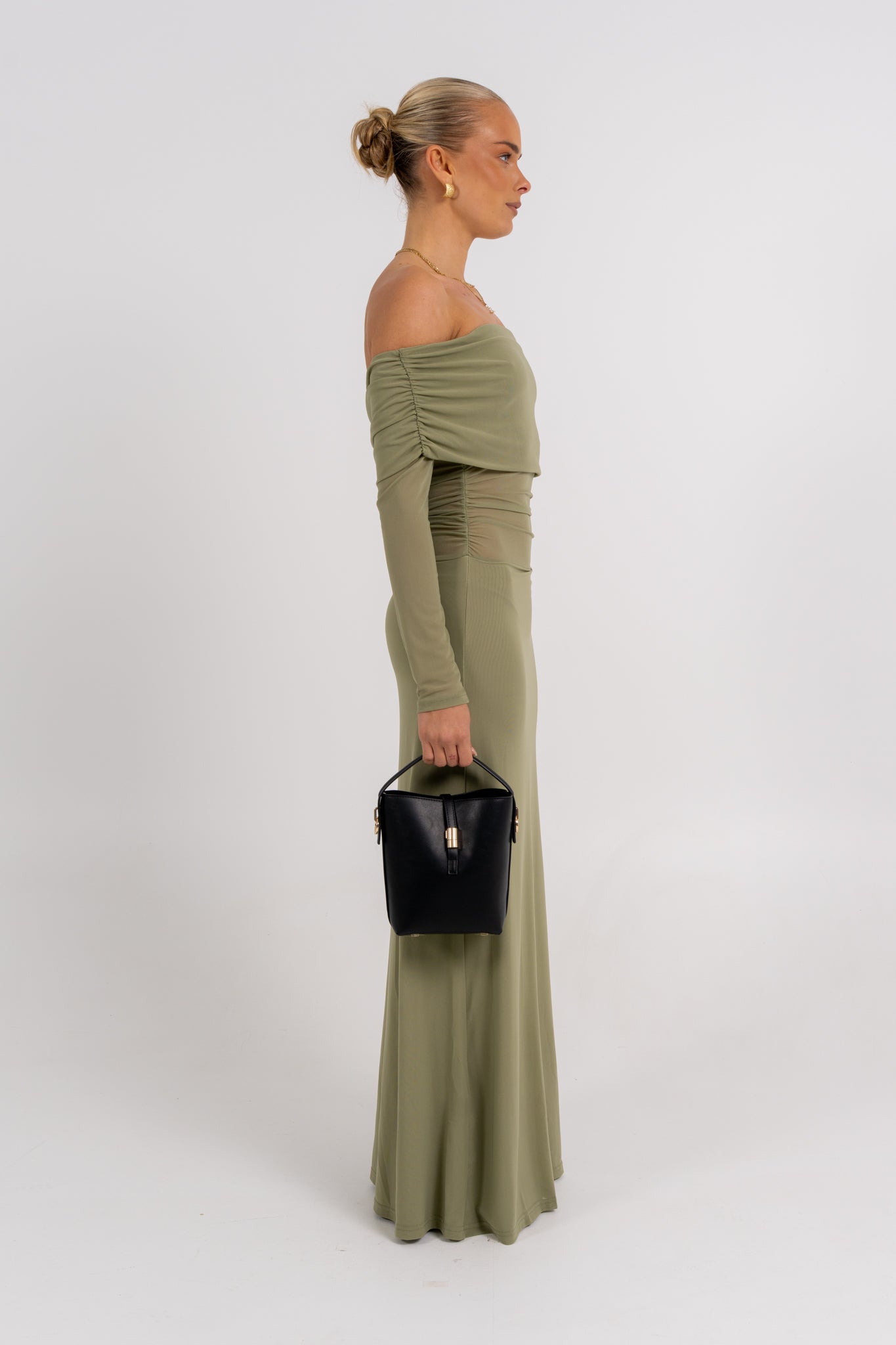 Gwen Maxi Dress Olive