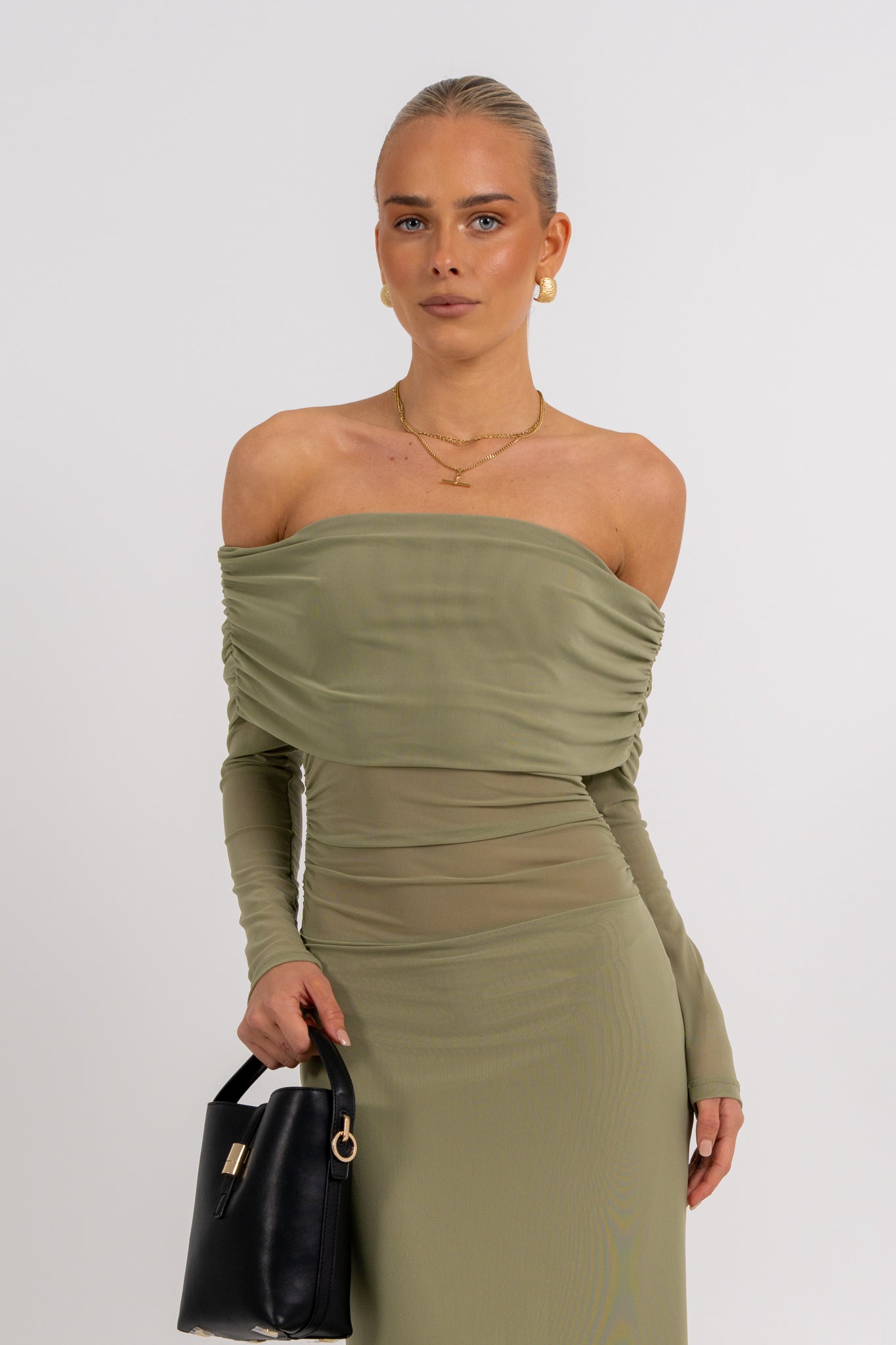 Gwen Maxi Dress Olive
