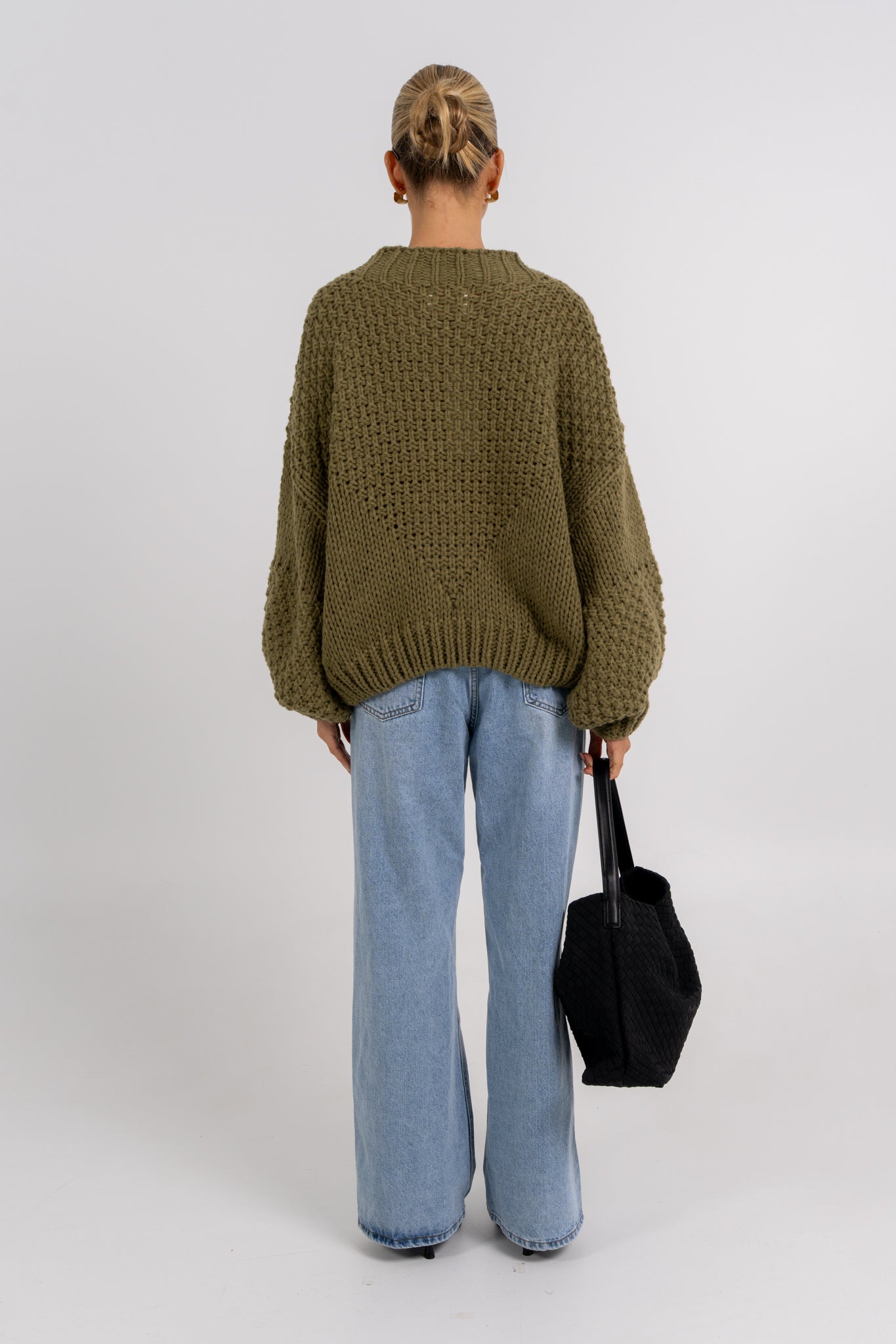 Falla Knit Jumper Khaki