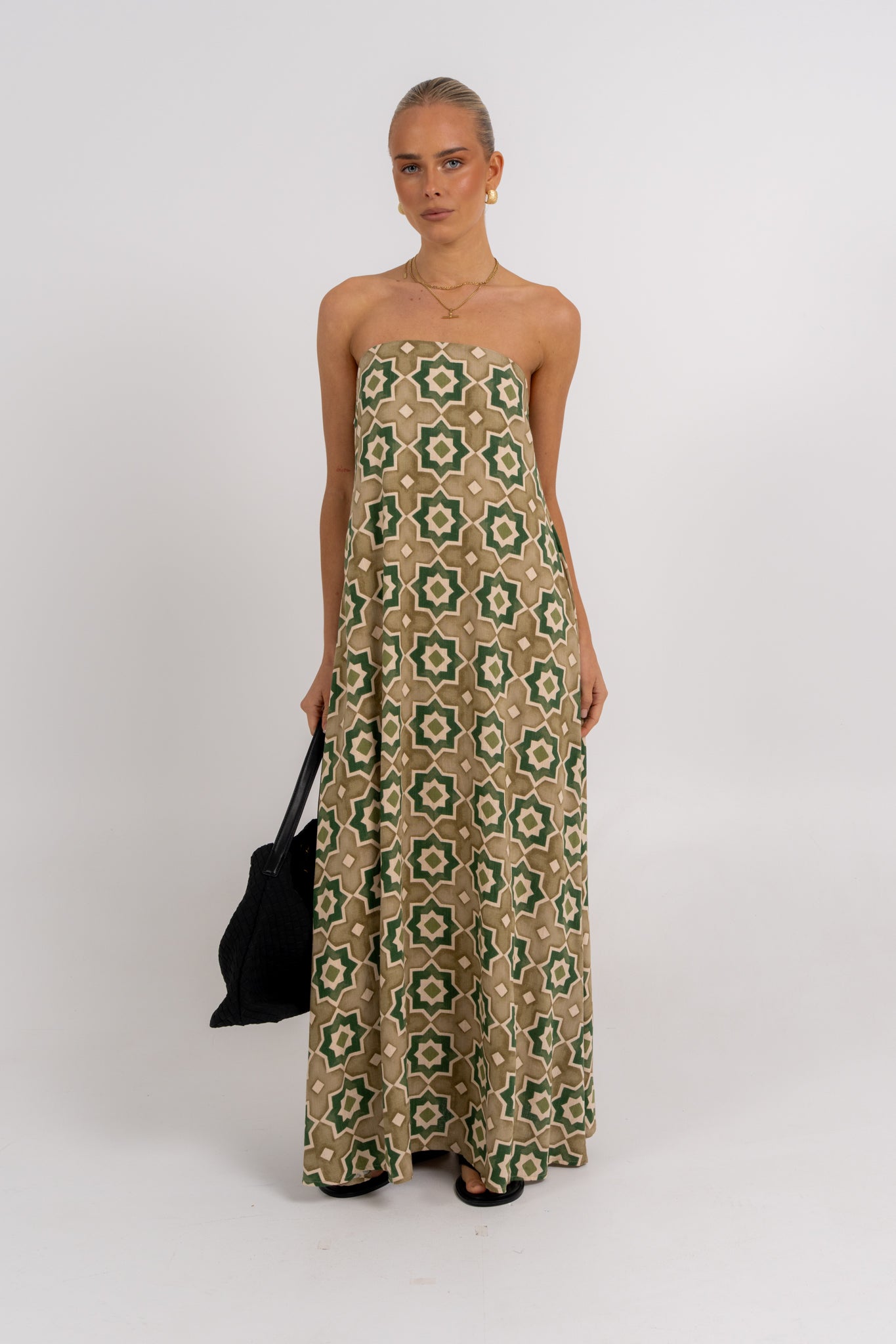 Kiama Dress Khaki Tile