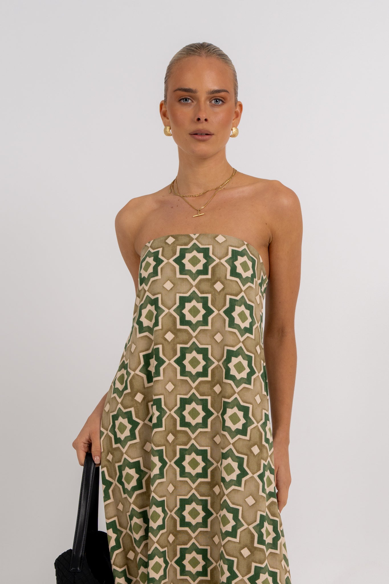 Kiama Dress Khaki Tile