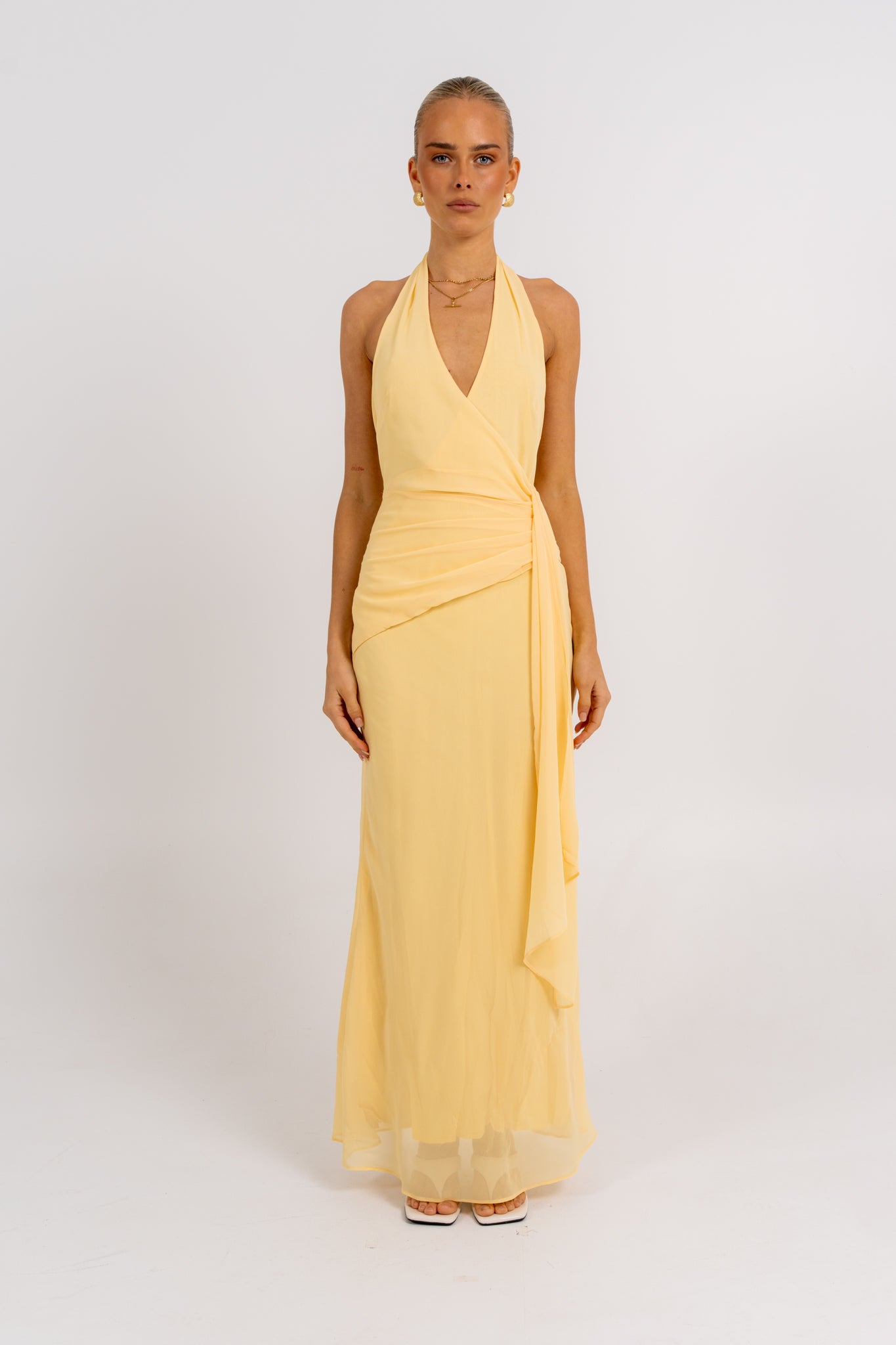 Rory Maxi Dress Lemon