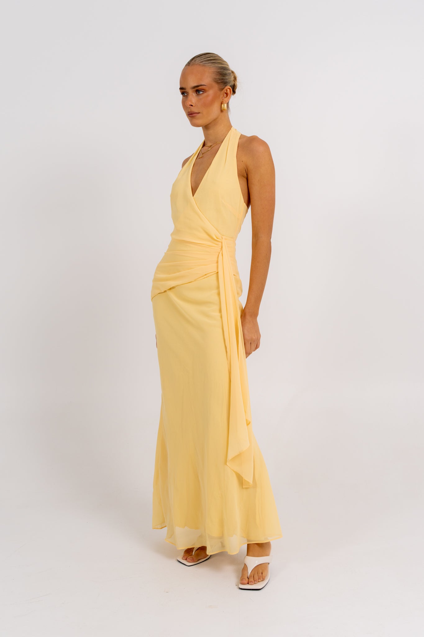 Rory Maxi Dress Lemon