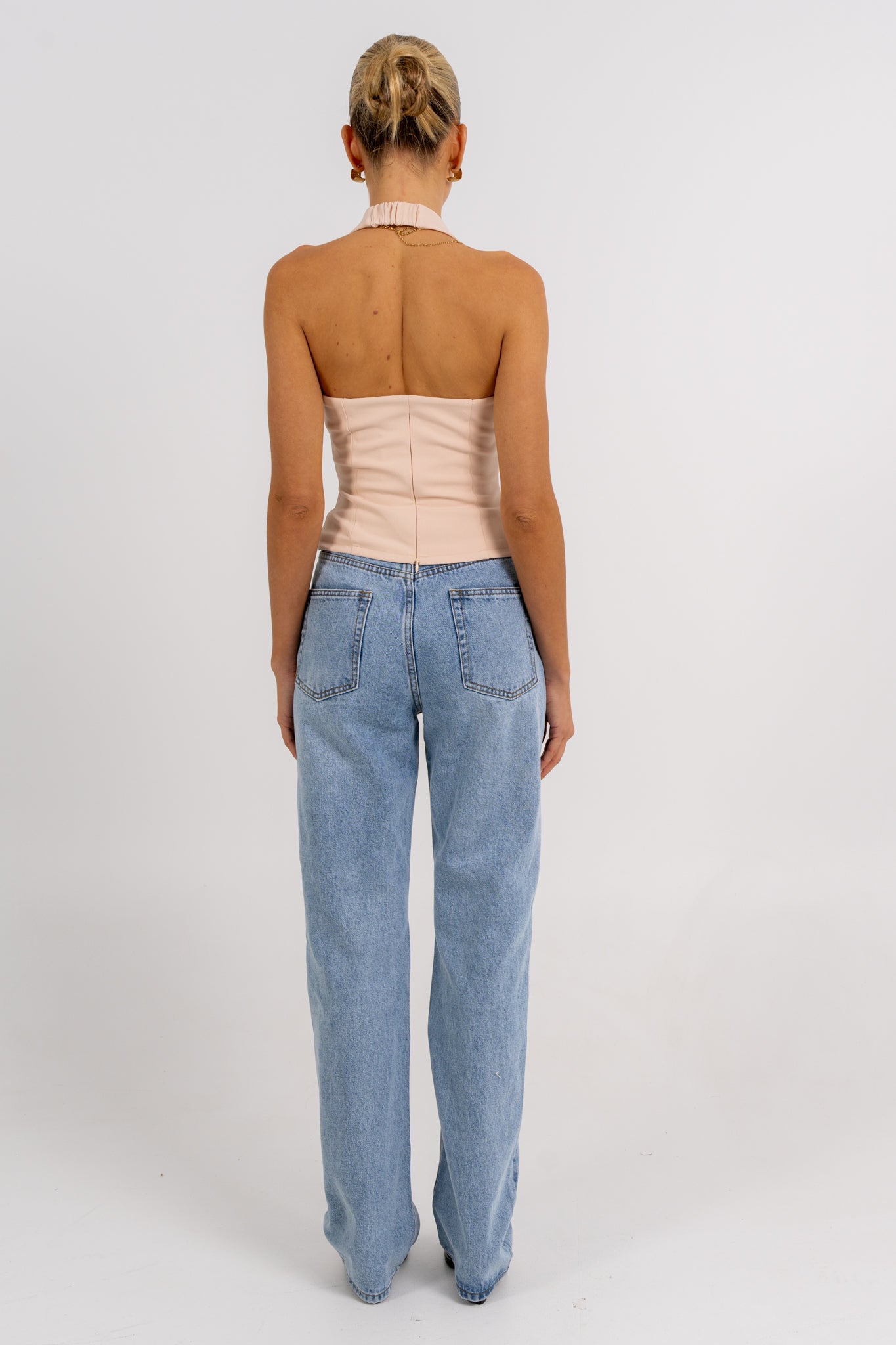 Rilee Halter Top Bone