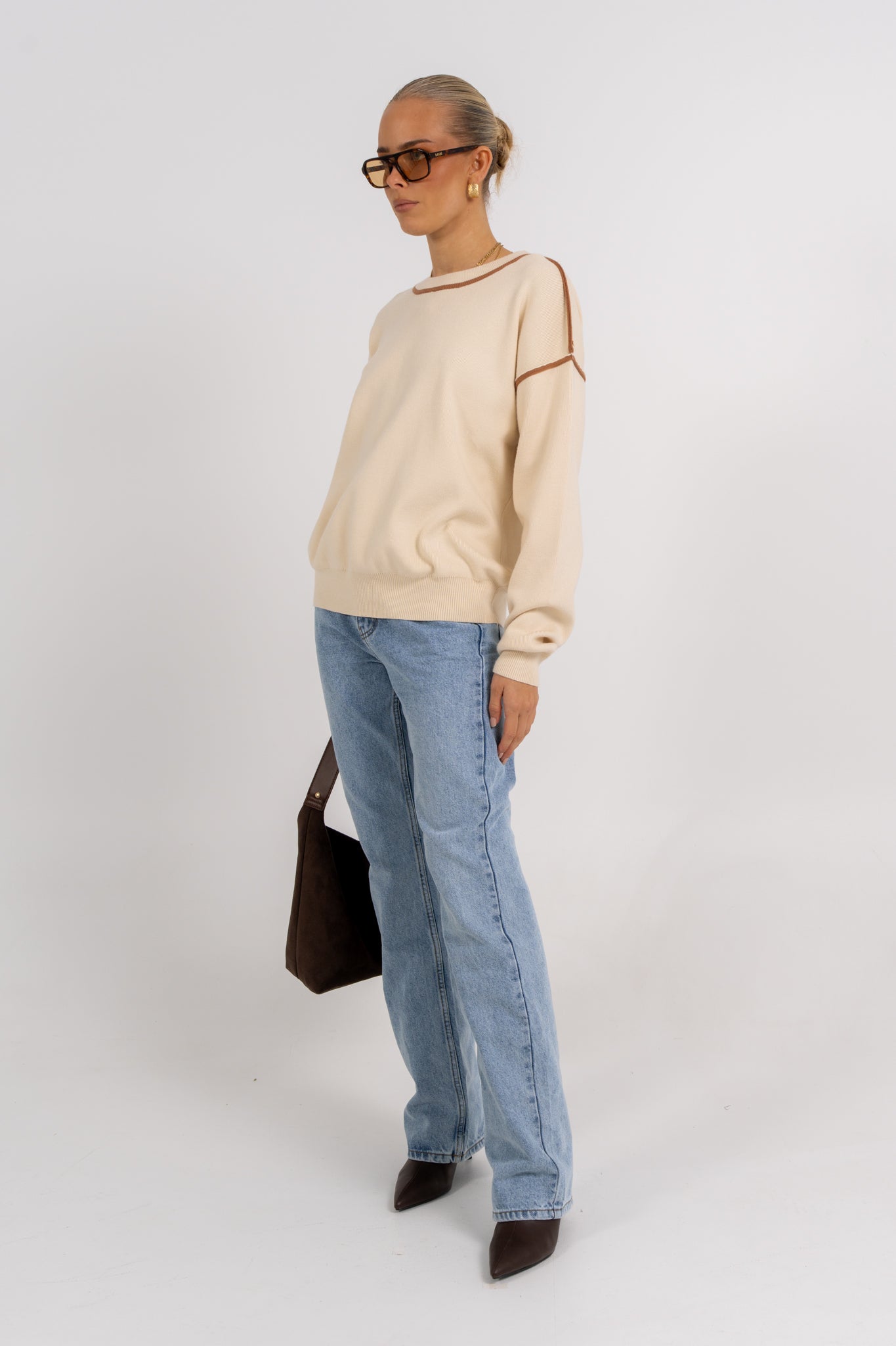 Libra Knit Jumper Cream