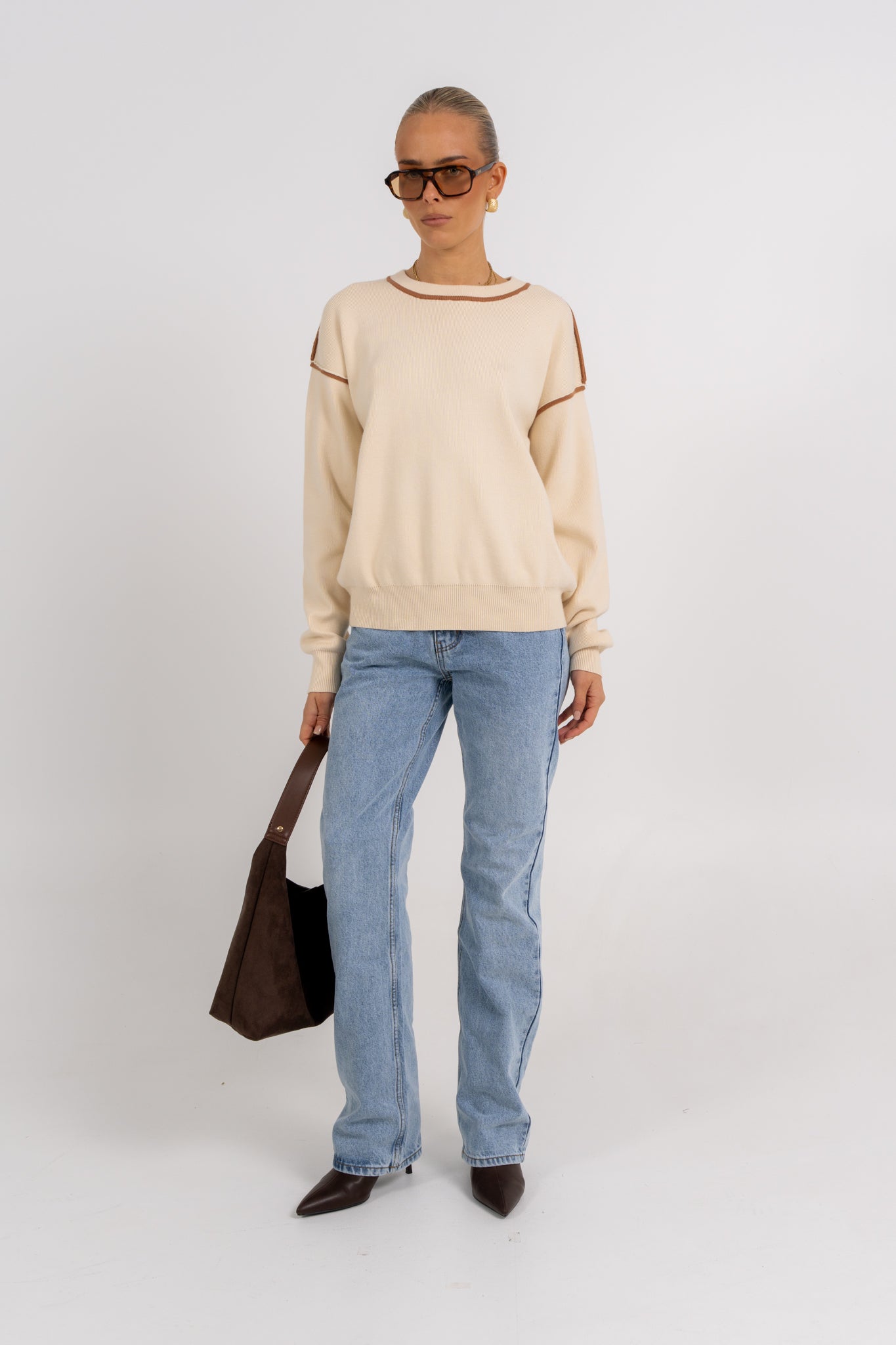 Libra Knit Jumper Cream