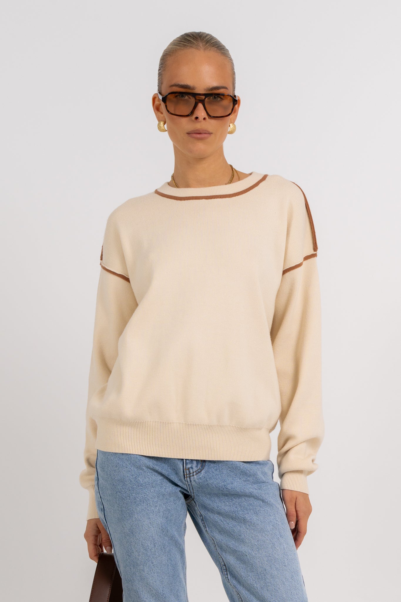 Libra Knit Jumper Cream