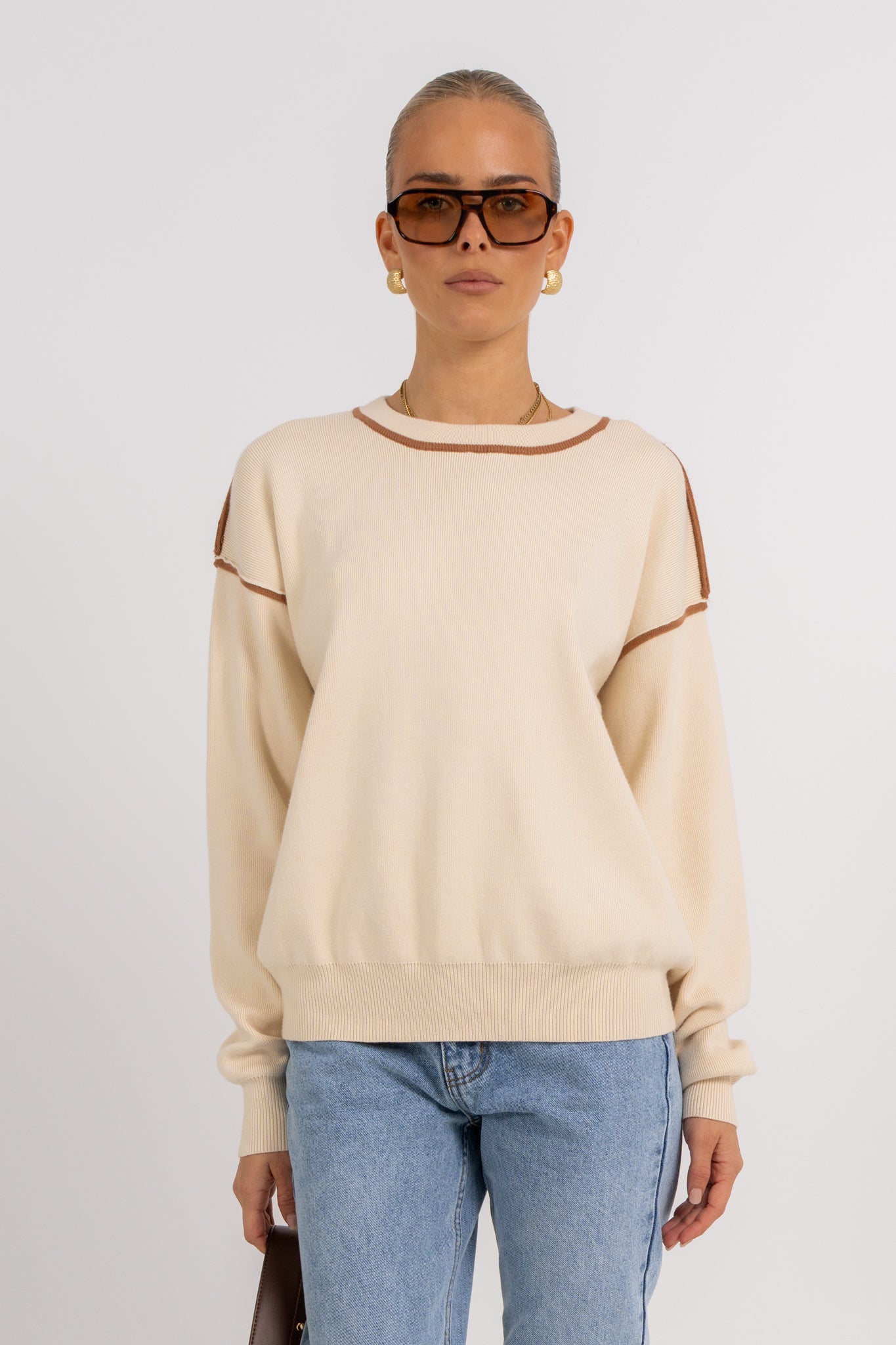 Libra Knit Jumper Cream
