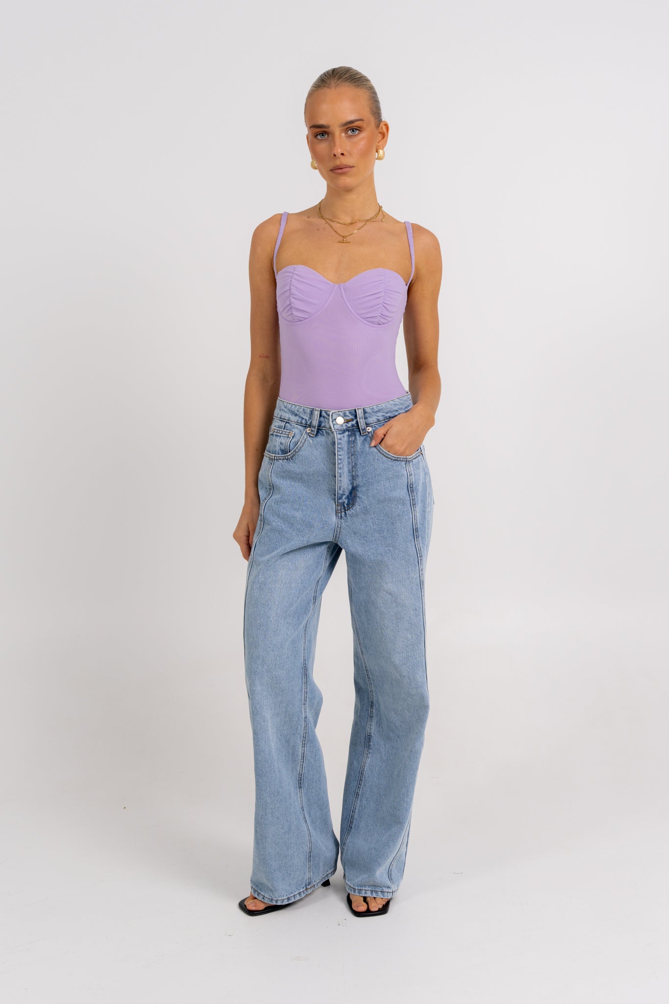 Pip Bodysuit Lilac