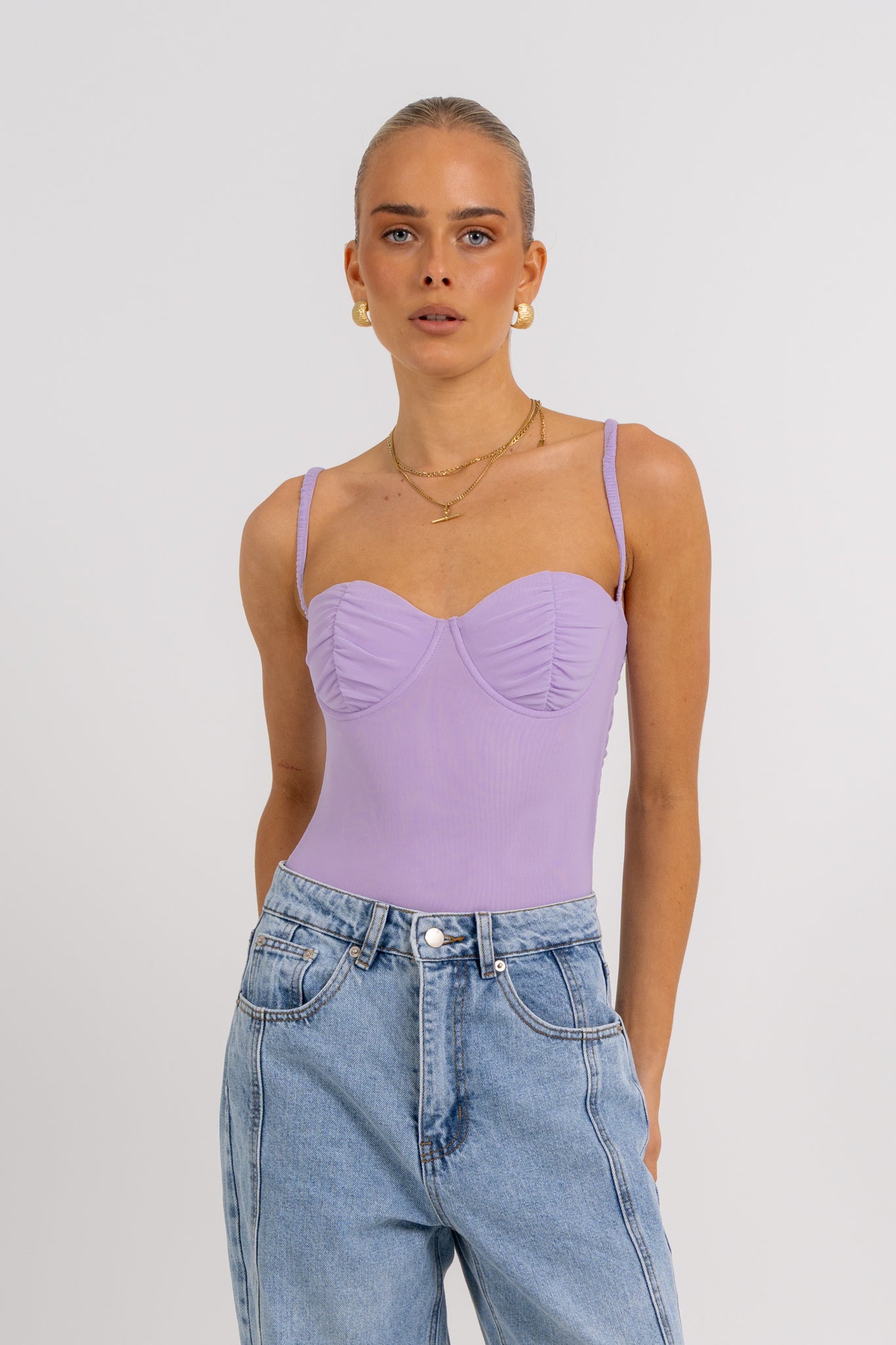 Pip Bodysuit Lilac