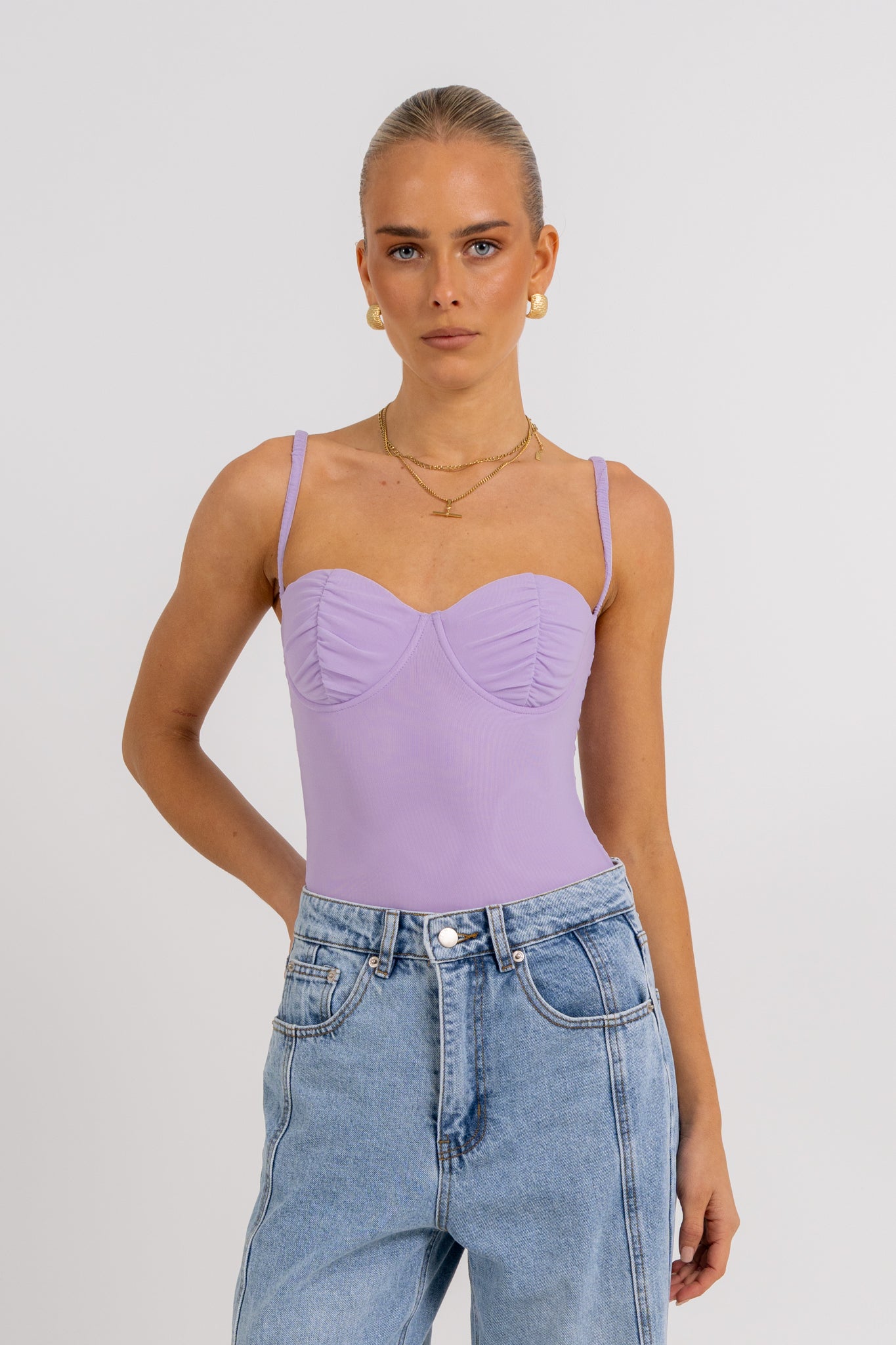 Pip Bodysuit Lilac