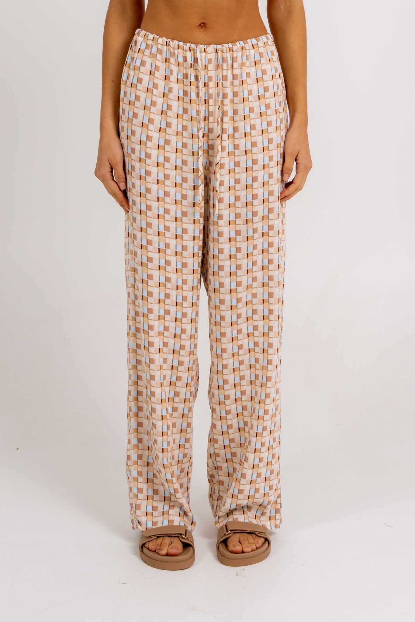 Rylie Set Beige Check