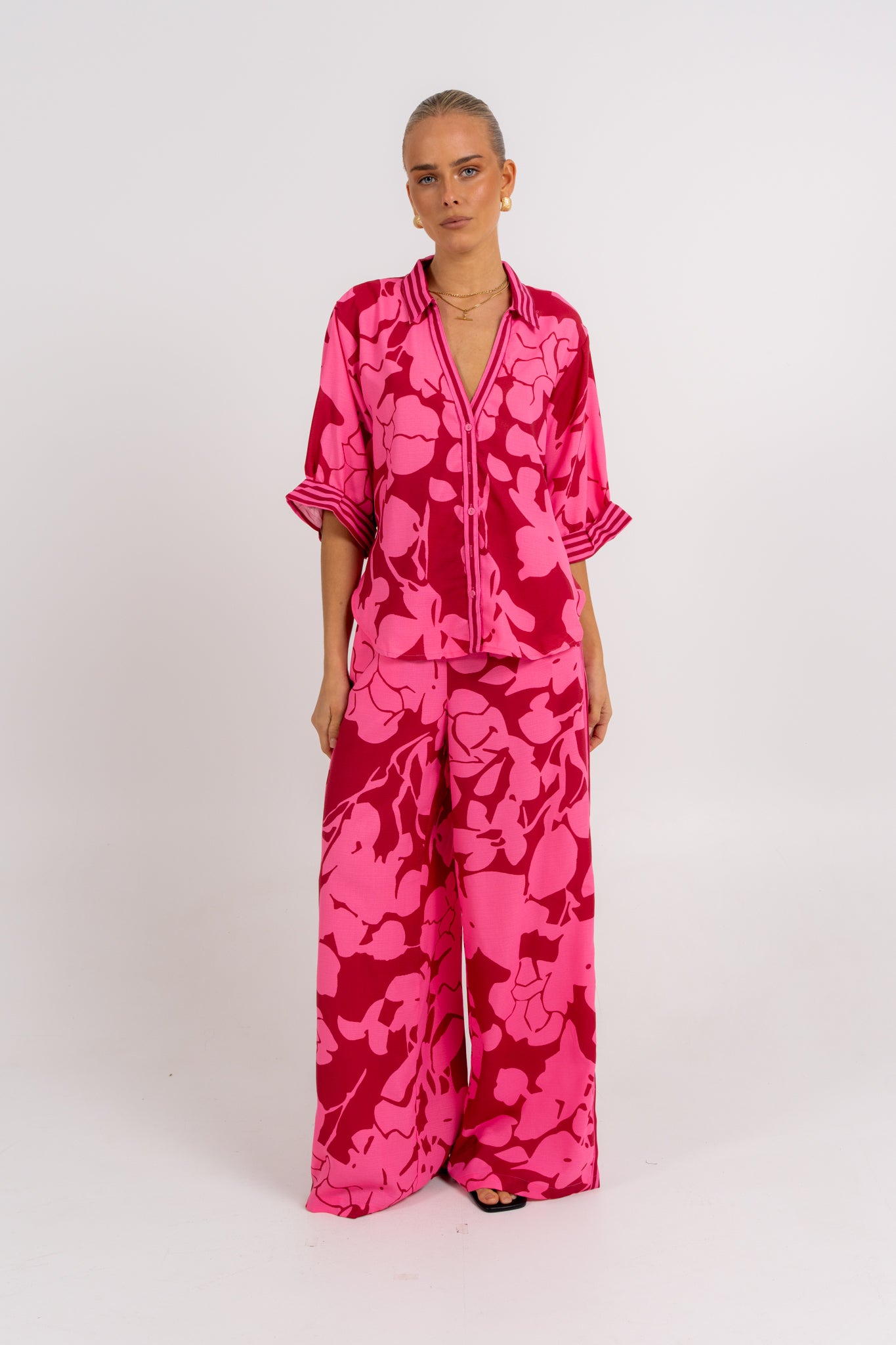 Tripoli Set Plum Floral