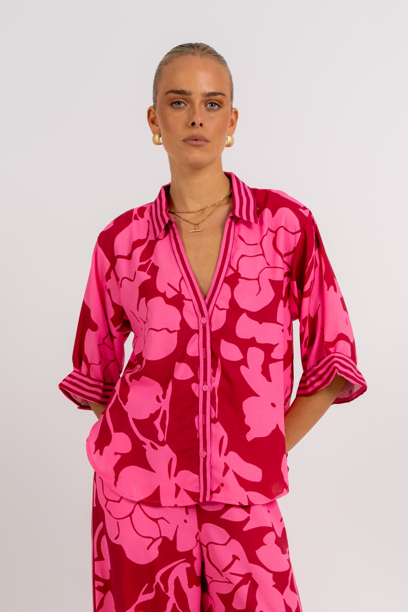 Tripoli Set Plum Floral