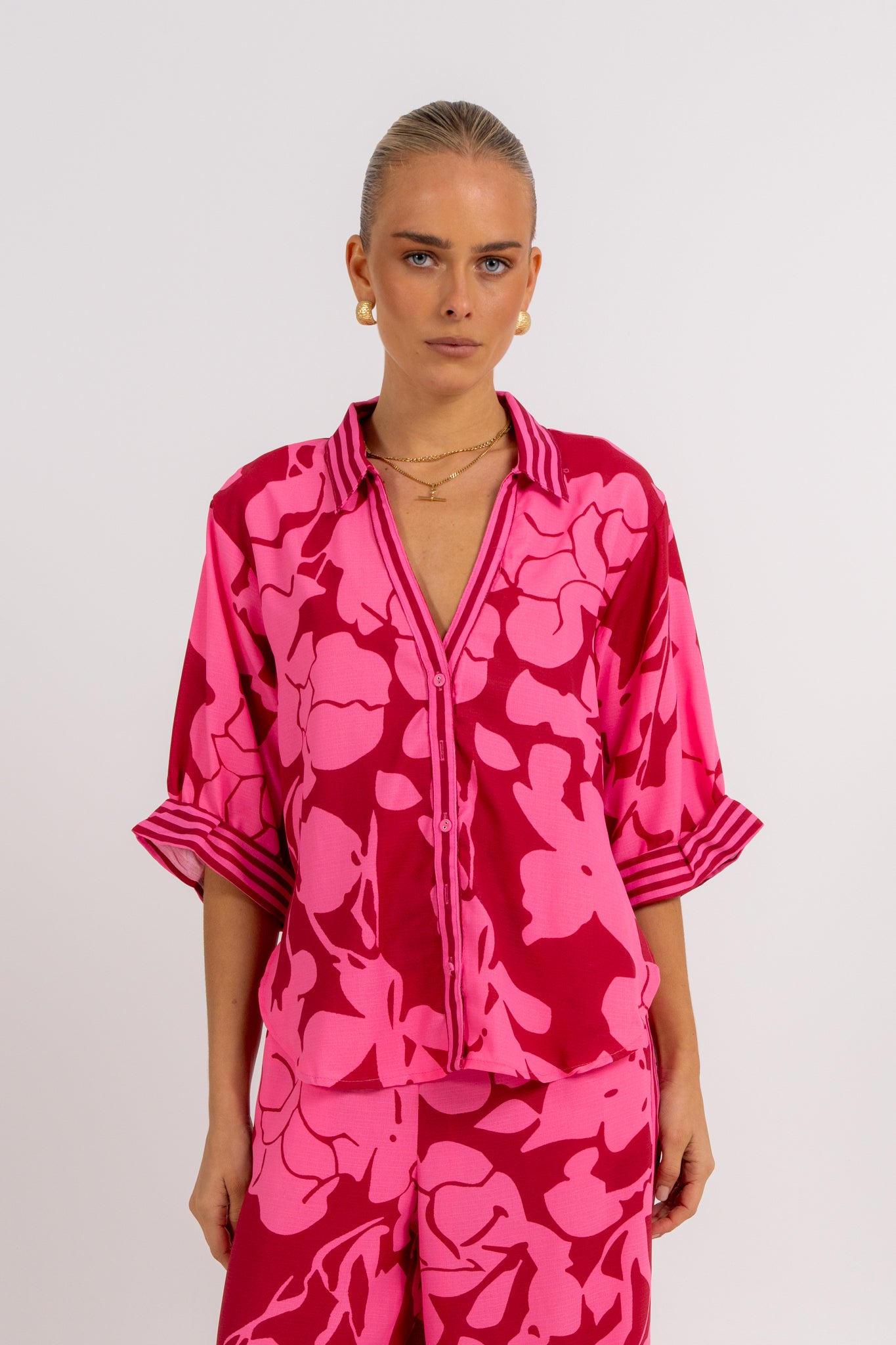 Tripoli Set Plum Floral