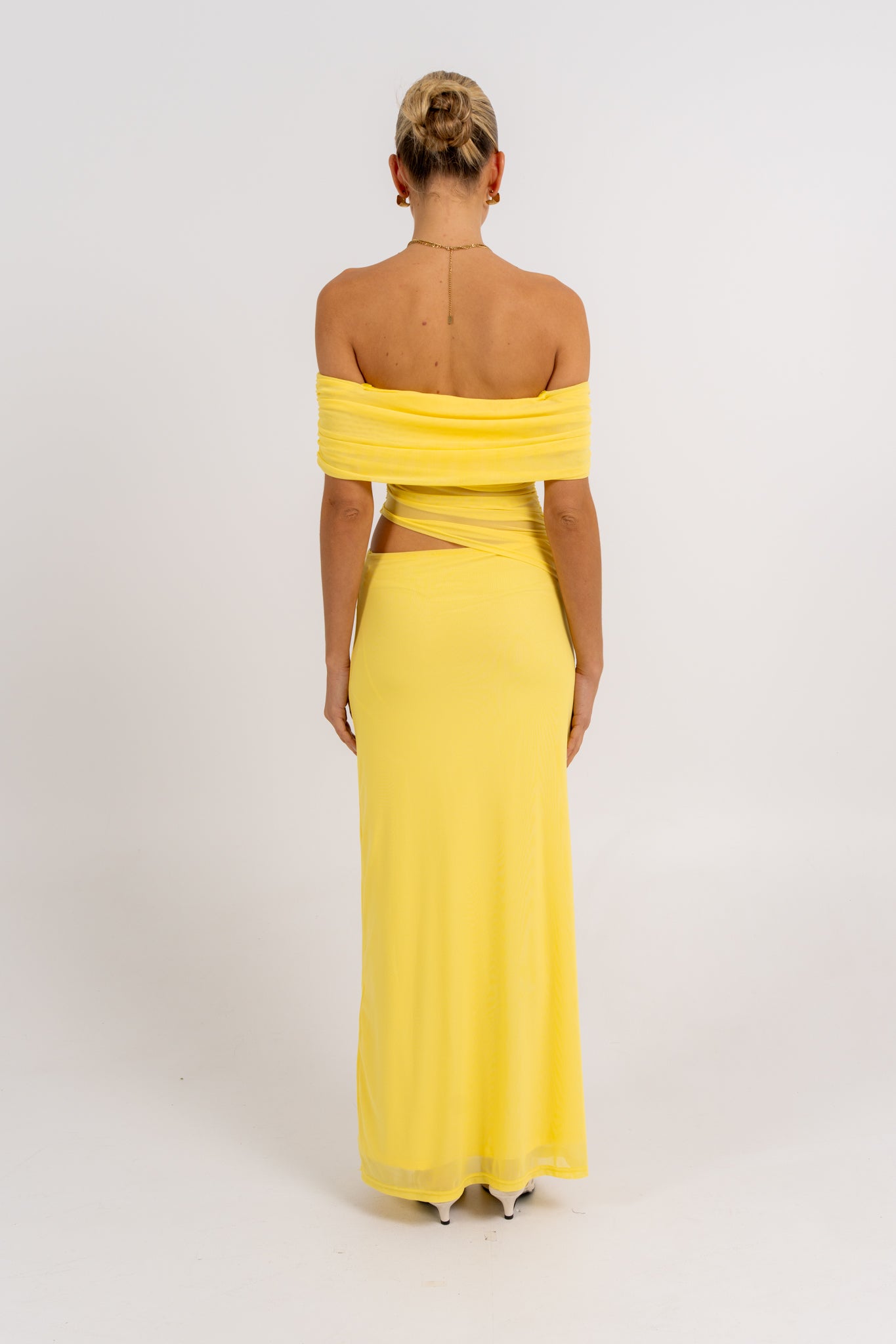 Fiora Maxi Dress Canary Yellow