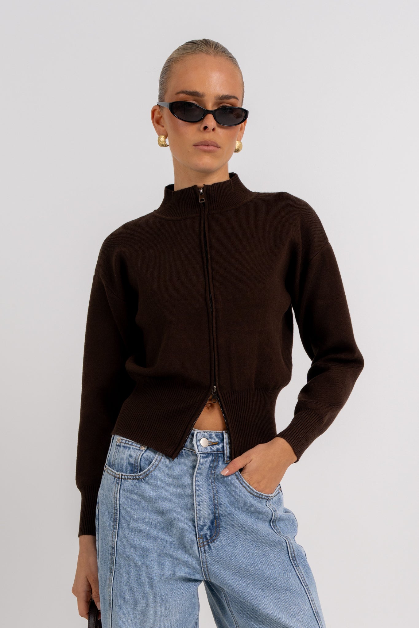 Lexi Cardigan Chocolate