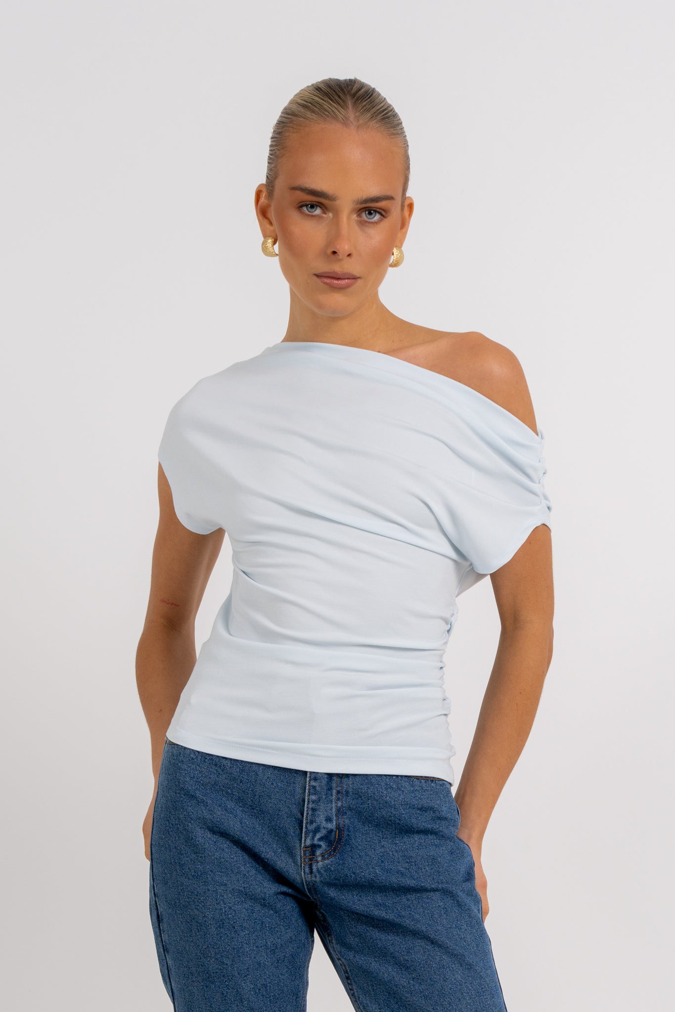Waylon Top Baby Blue