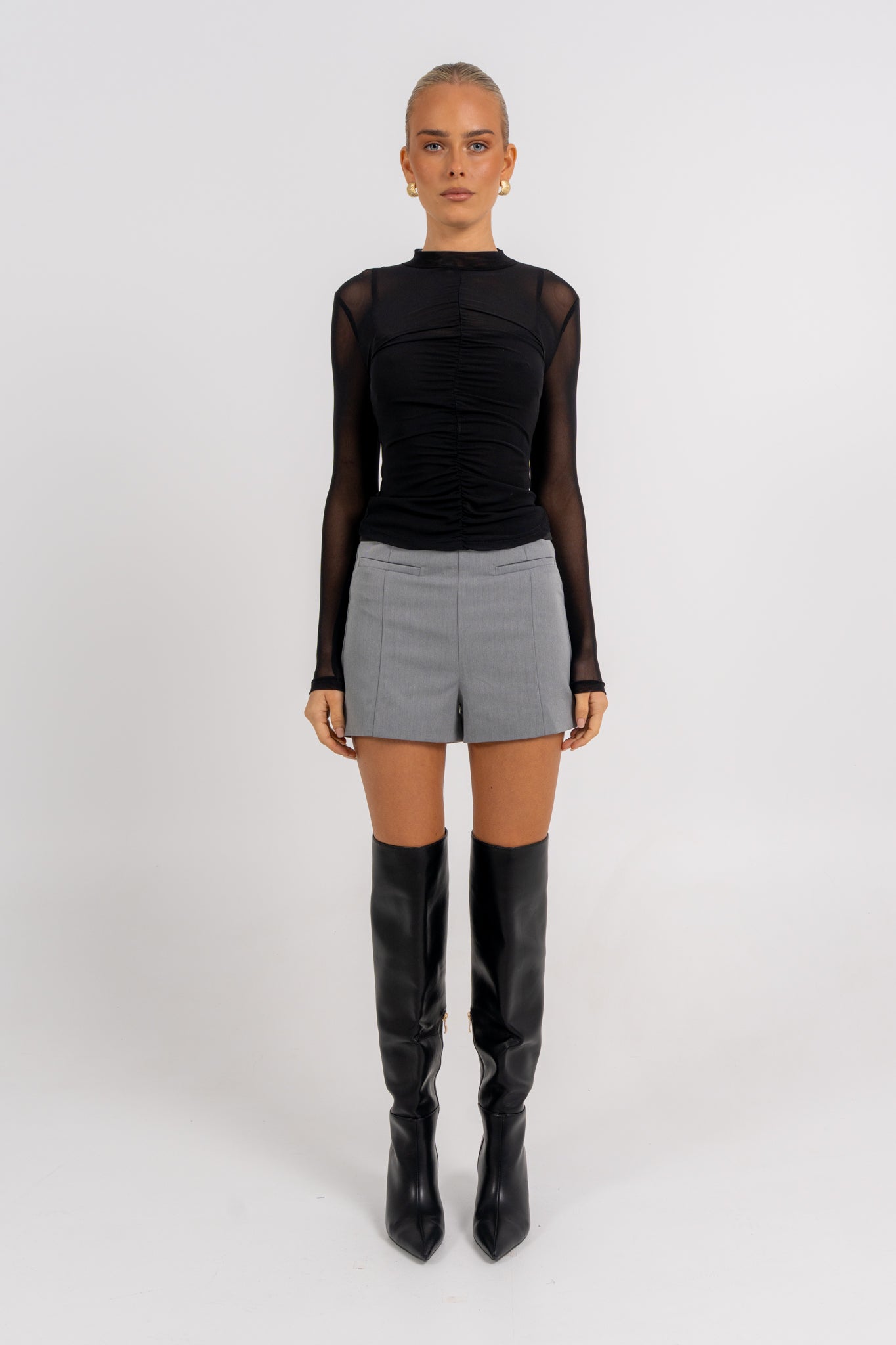 Aida Shorts Grey