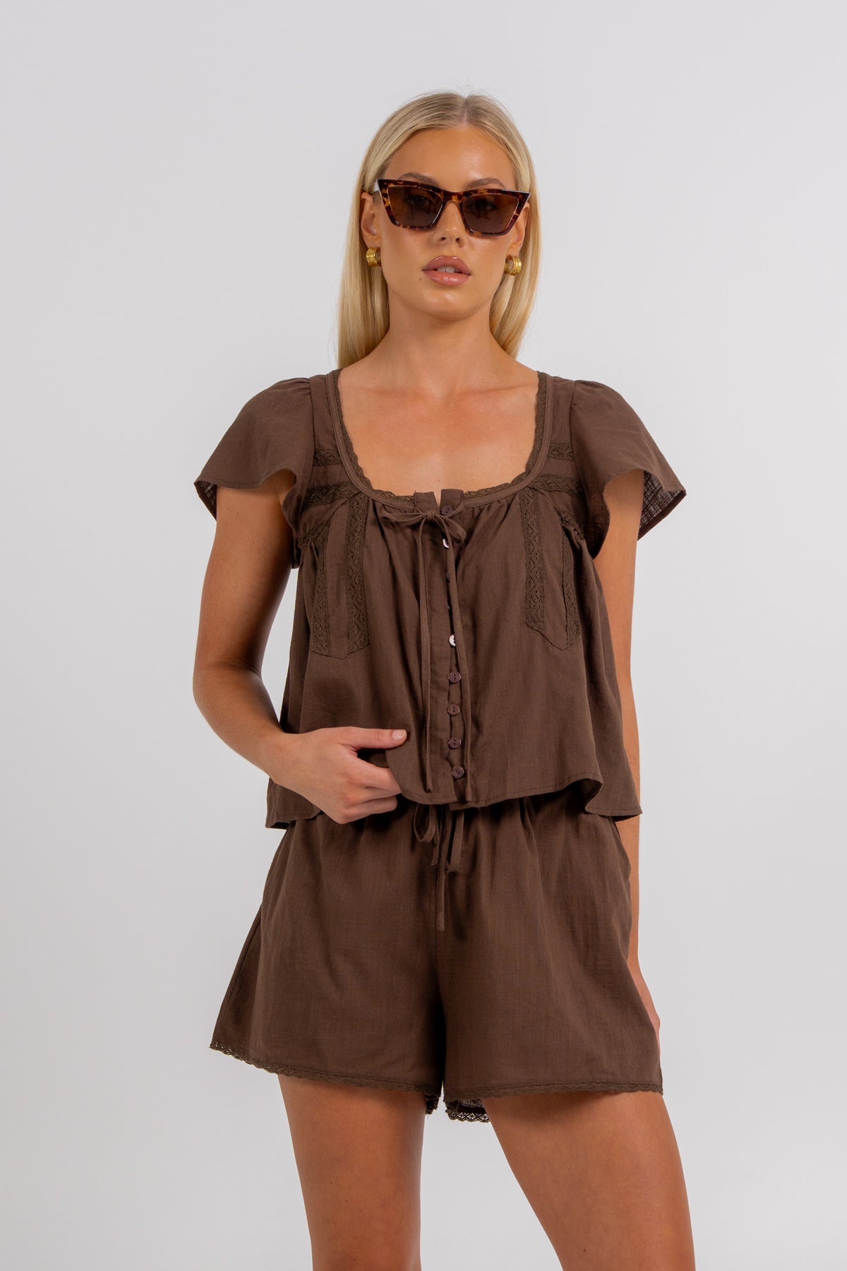 Dacey Set Chocolate