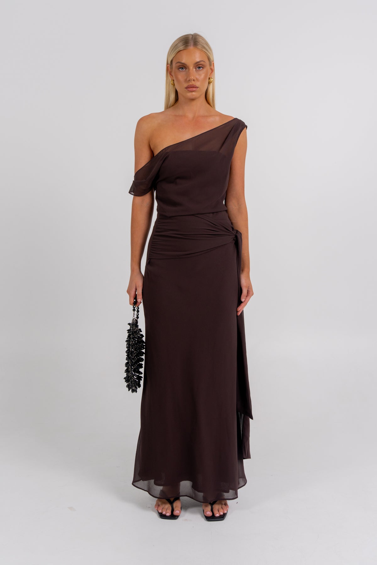 Dana Maxi Dress Chocolate