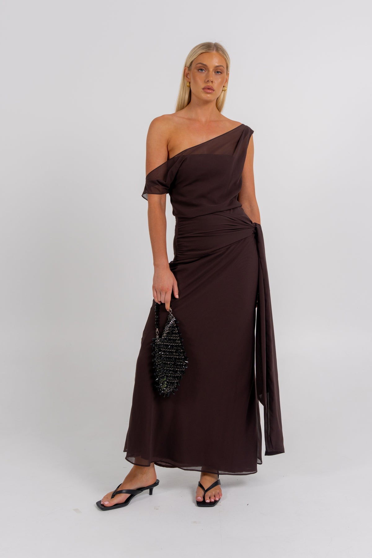 Dana Maxi Dress Chocolate
