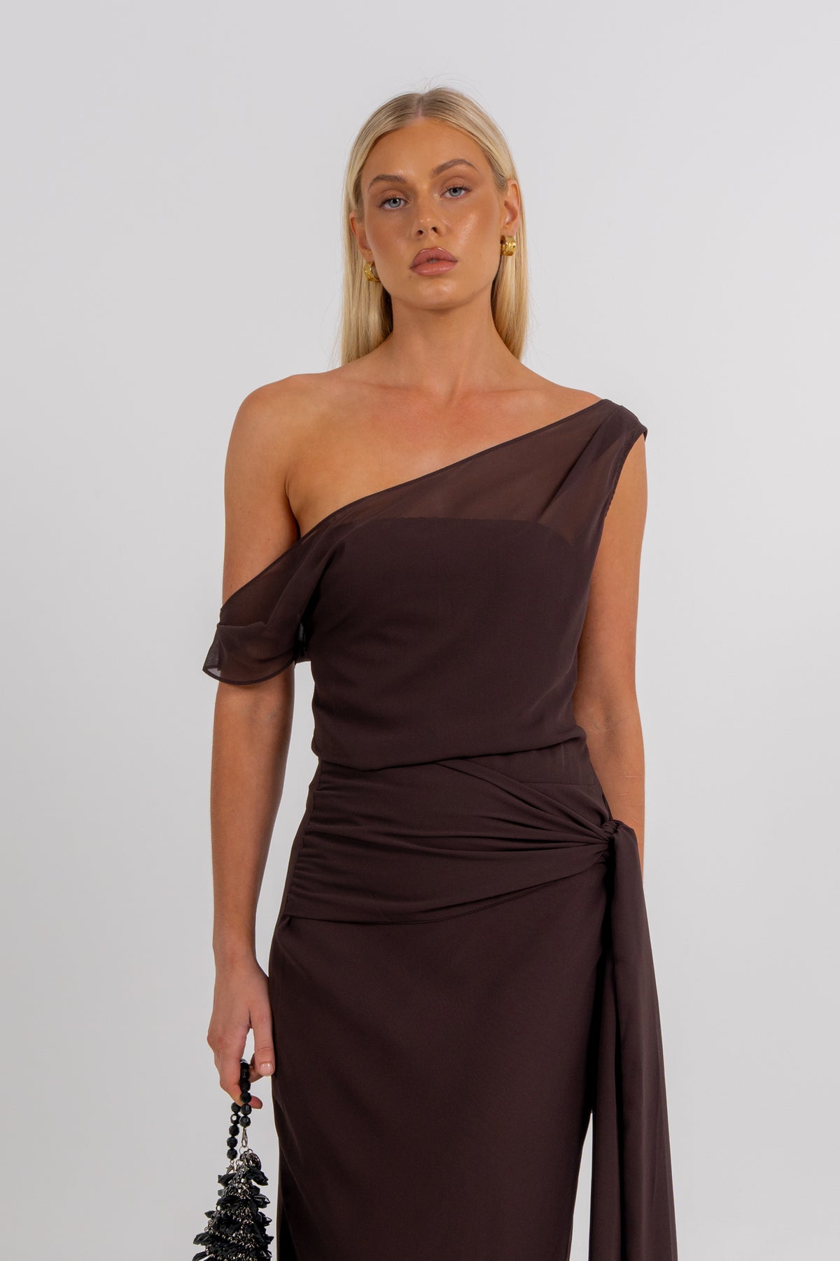 Dana Maxi Dress Chocolate
