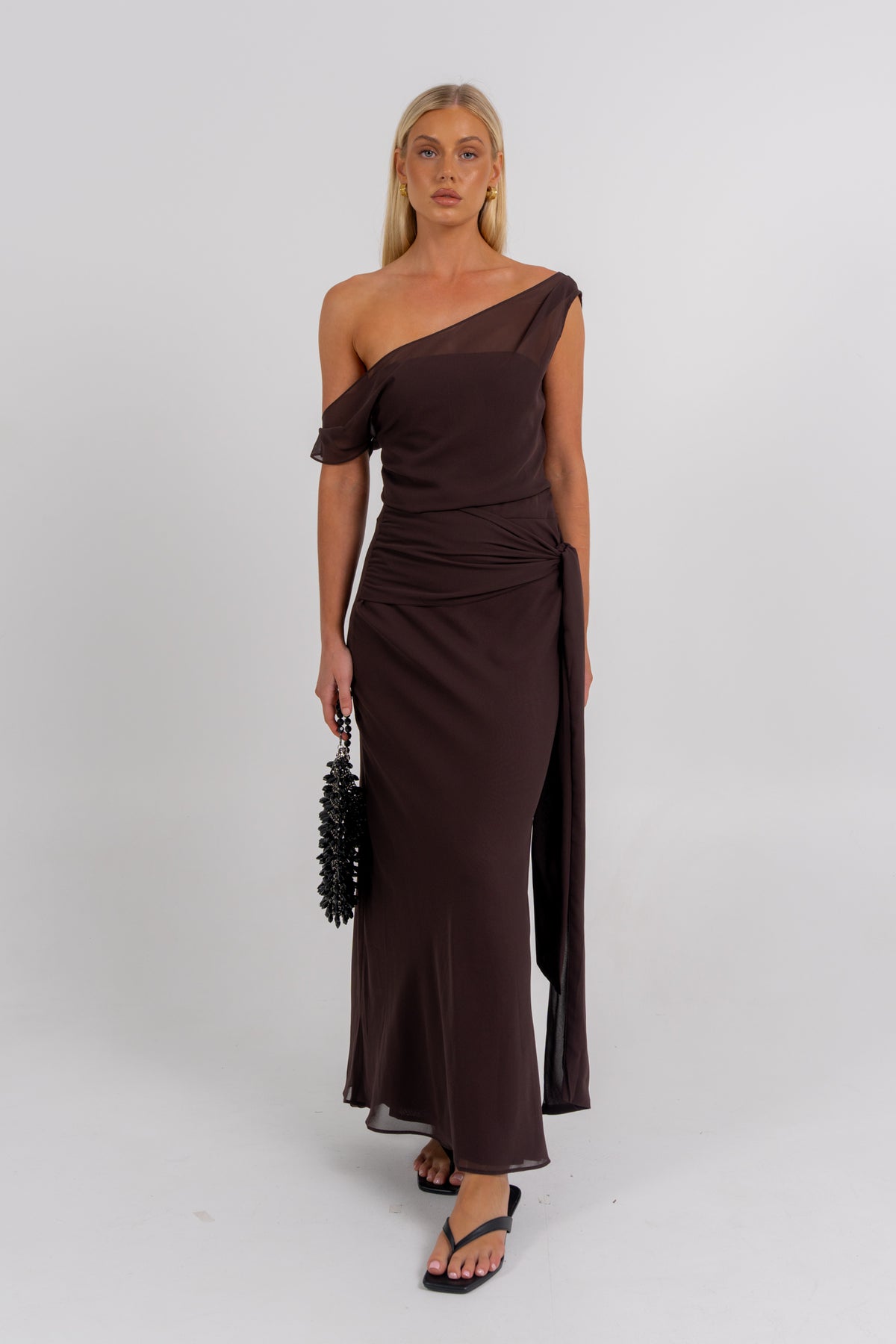 Dana Maxi Dress Chocolate