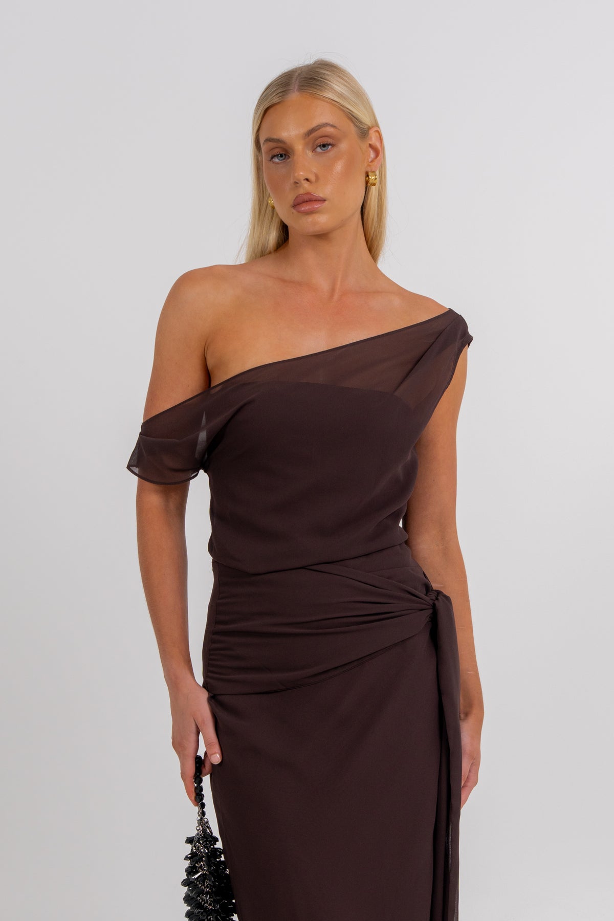 Dana Maxi Dress Chocolate