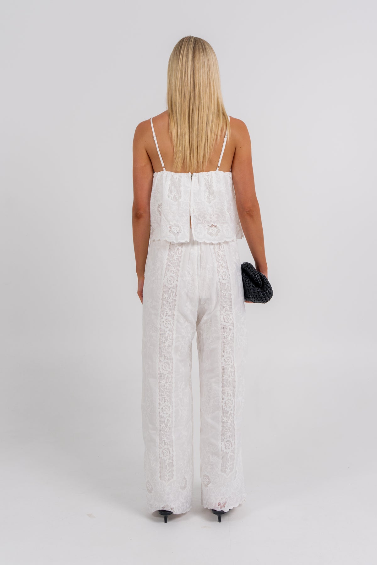 Brooklyn Lace Set White