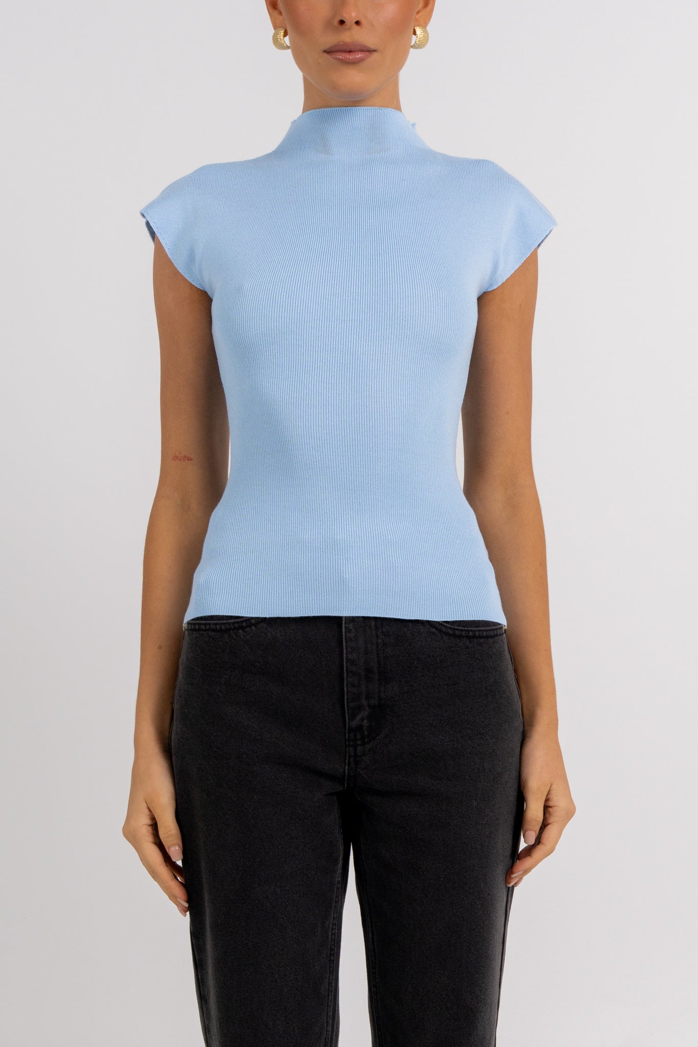 Darragh Top Baby Blue