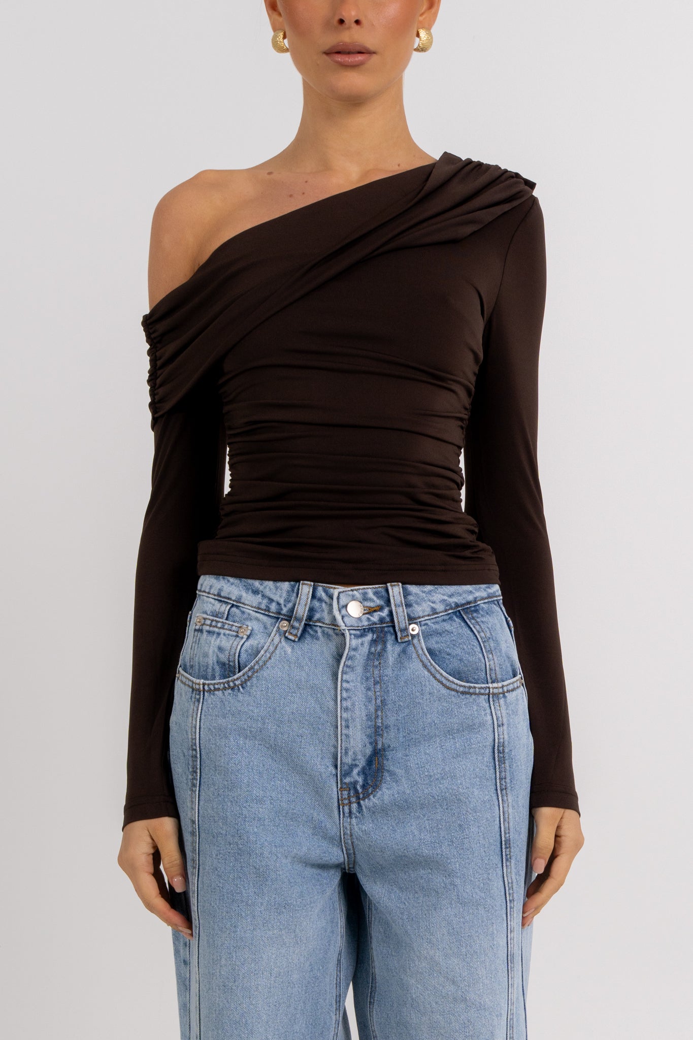 Xylia Top Dark Espresso